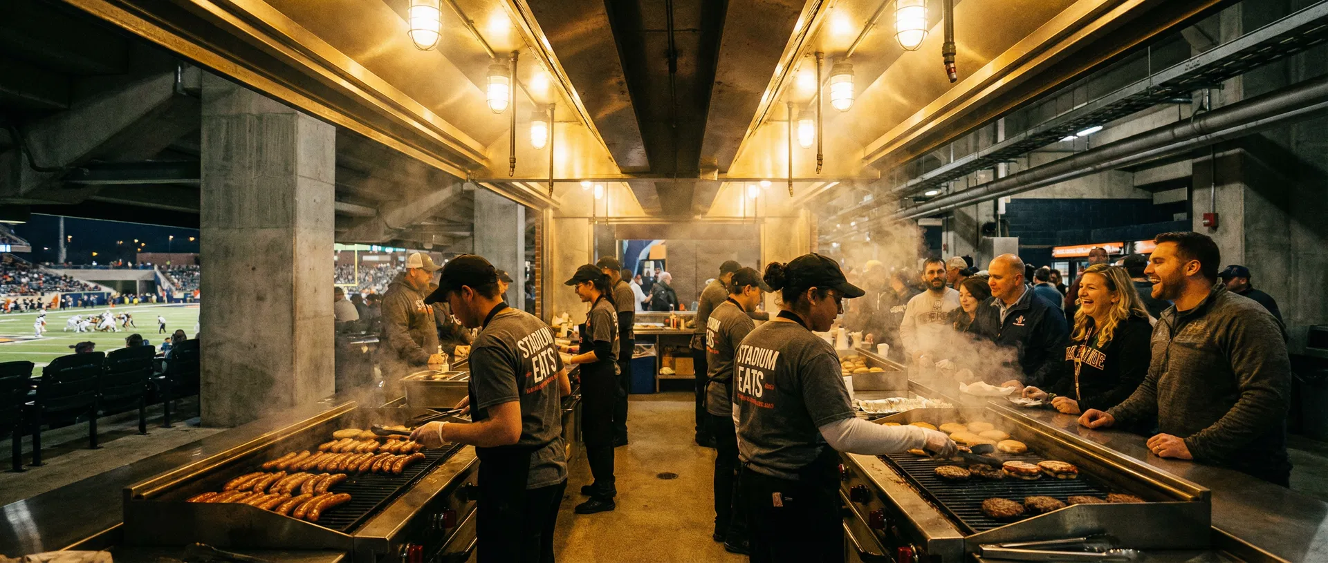 KosherStandZ team at the stand