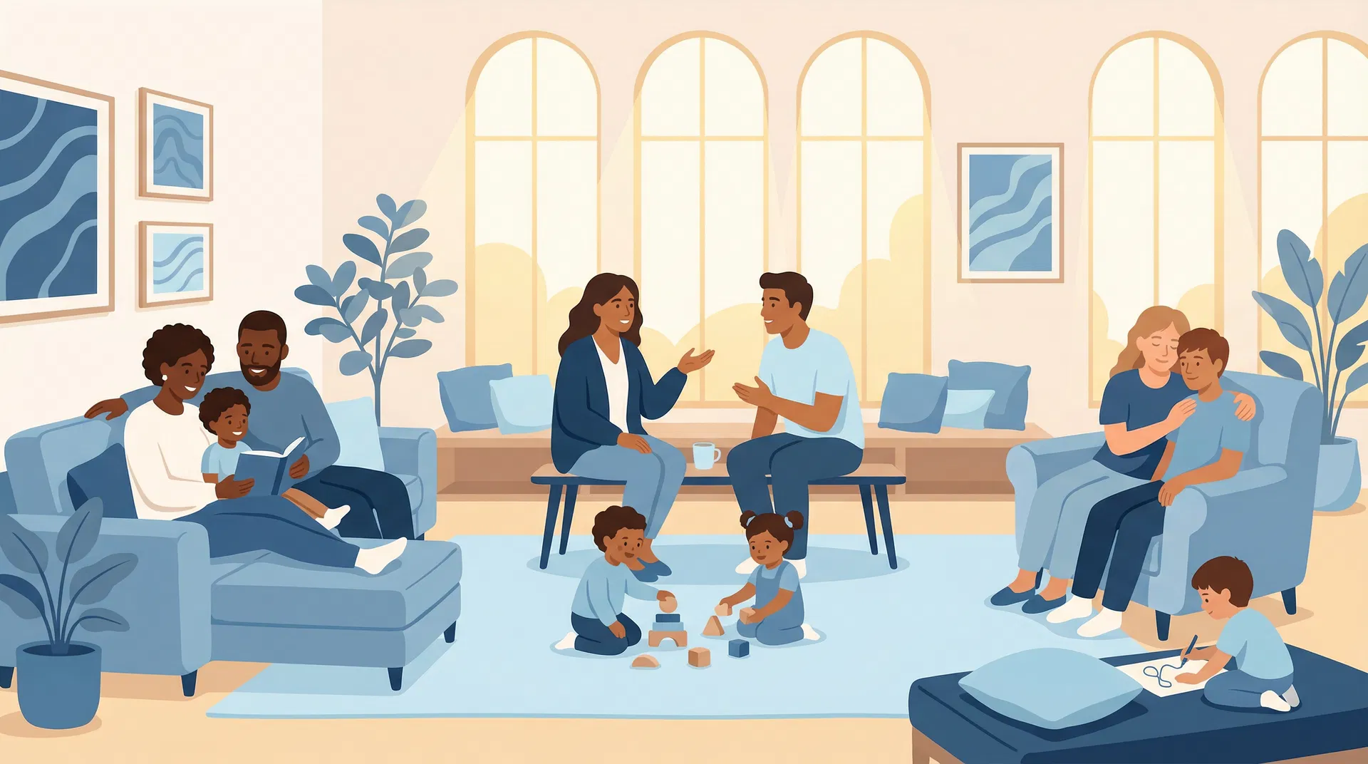 Families supporting each other