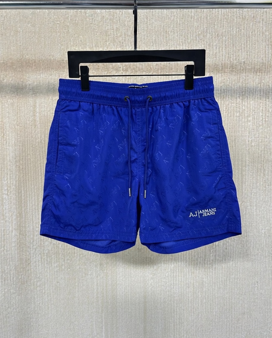 Short Armani jeans bleu 