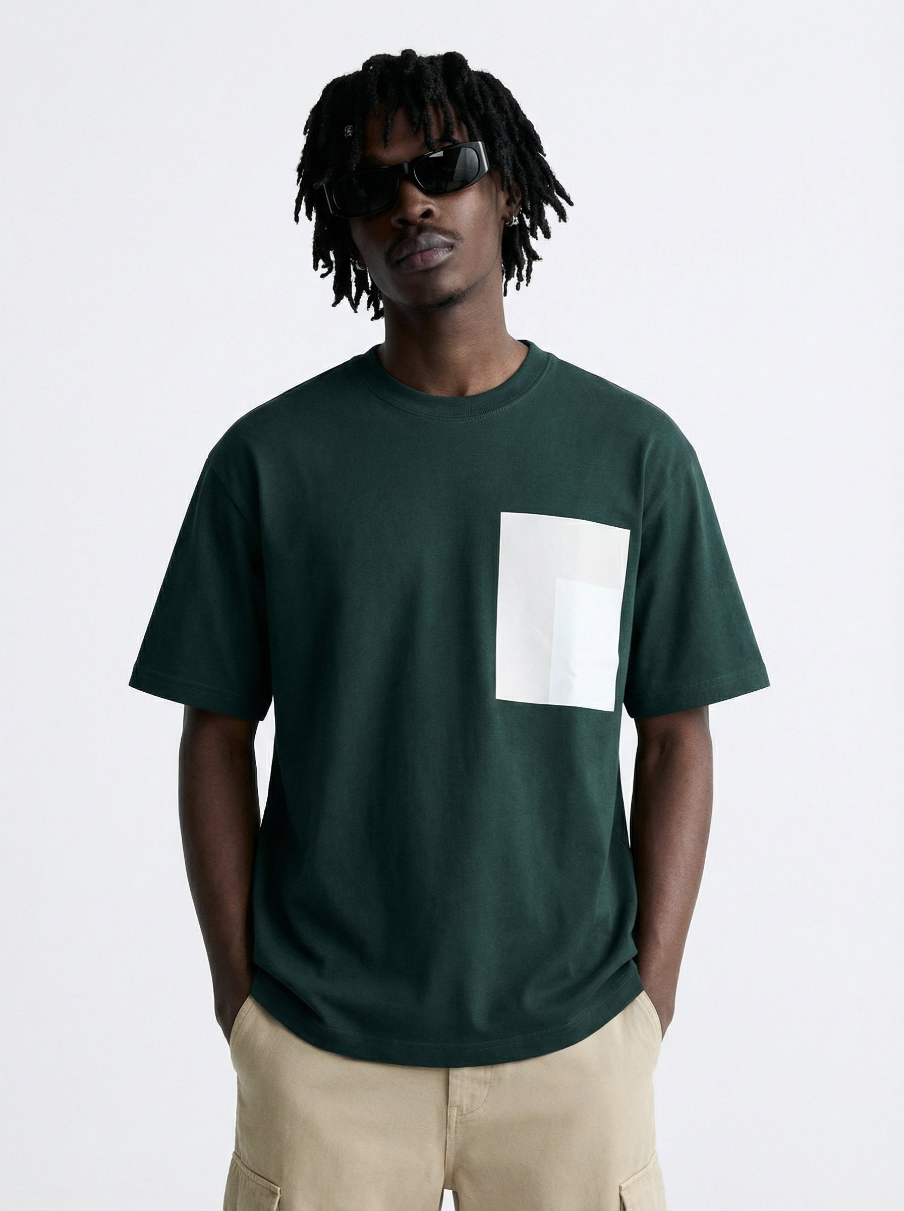 T-shirt Double carré 