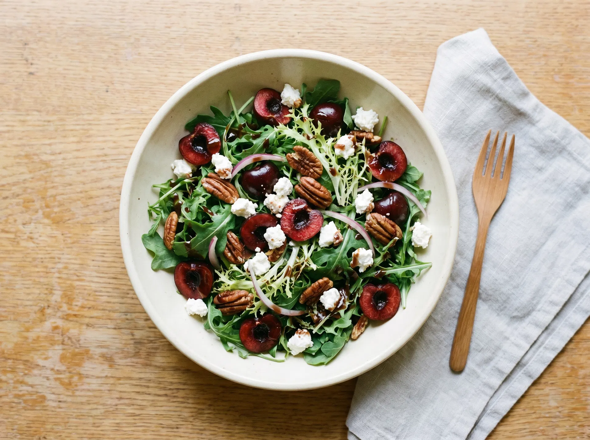 Cherry & Pecan Salad
