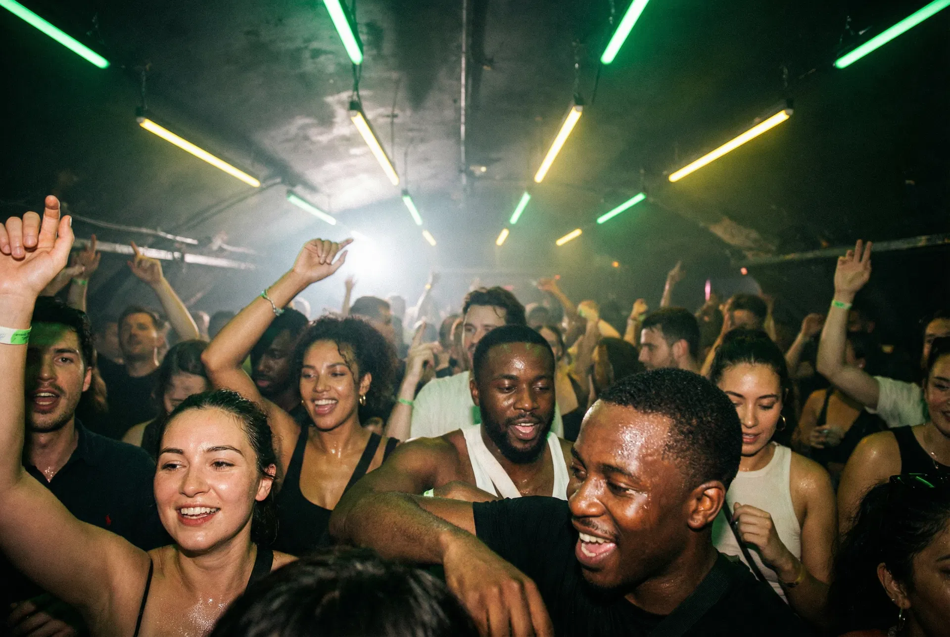 Crowd at Lemon & Lime