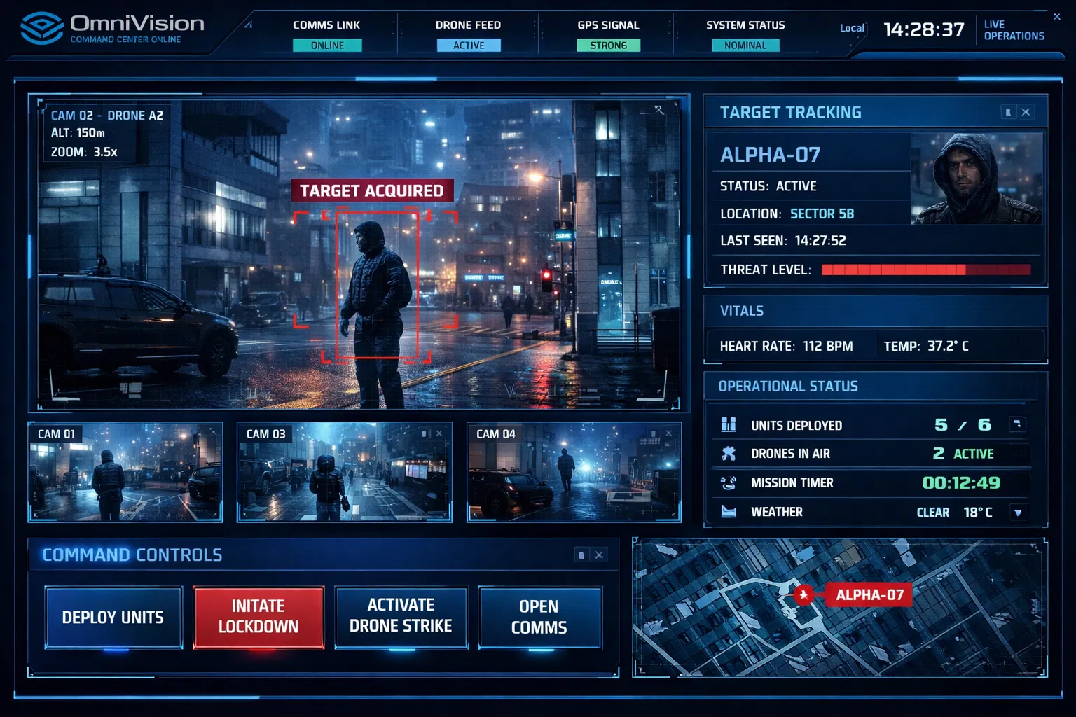 OmniVision C2 Dashboard