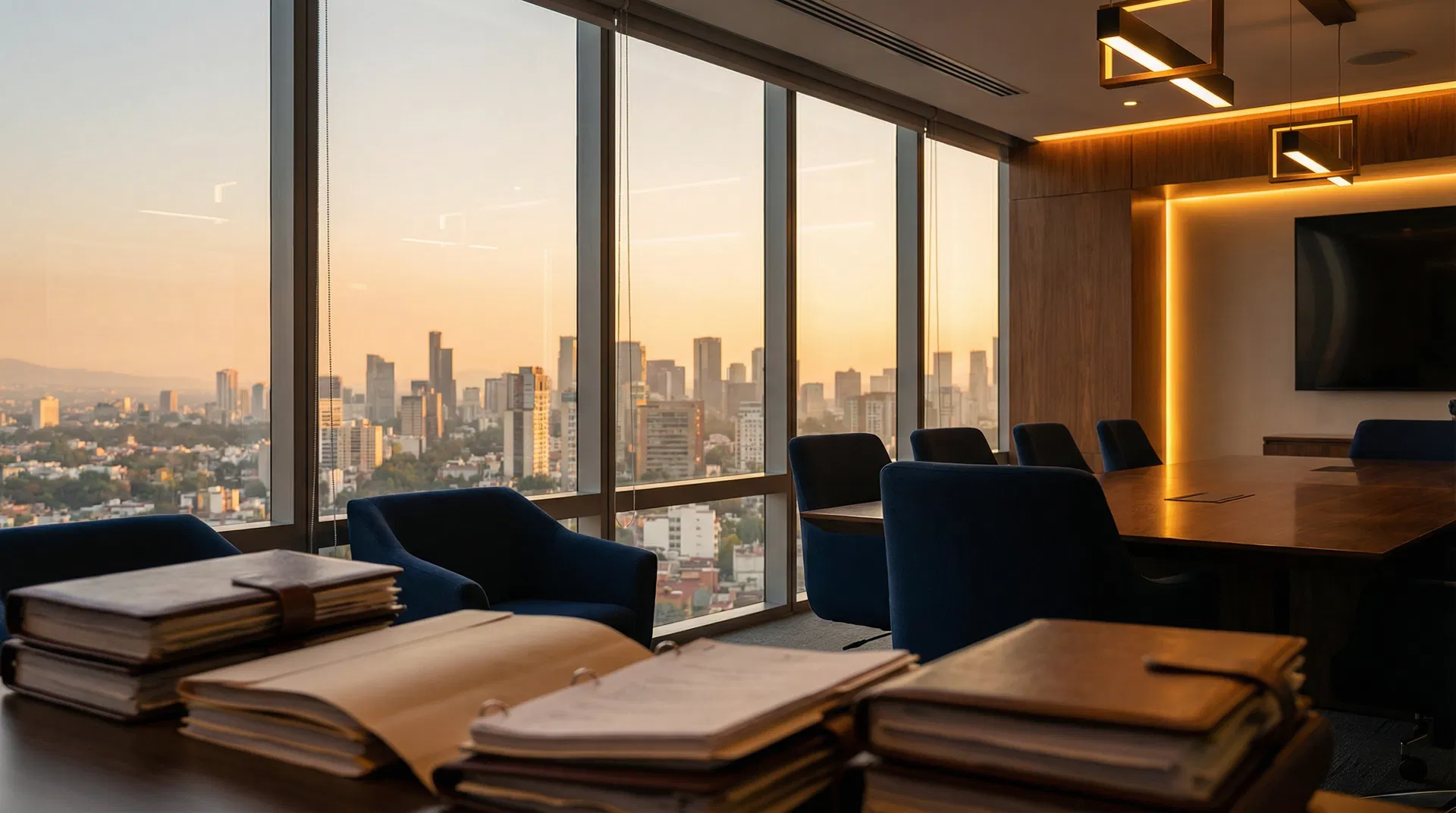 Oficina legal moderna en Ciudad de México