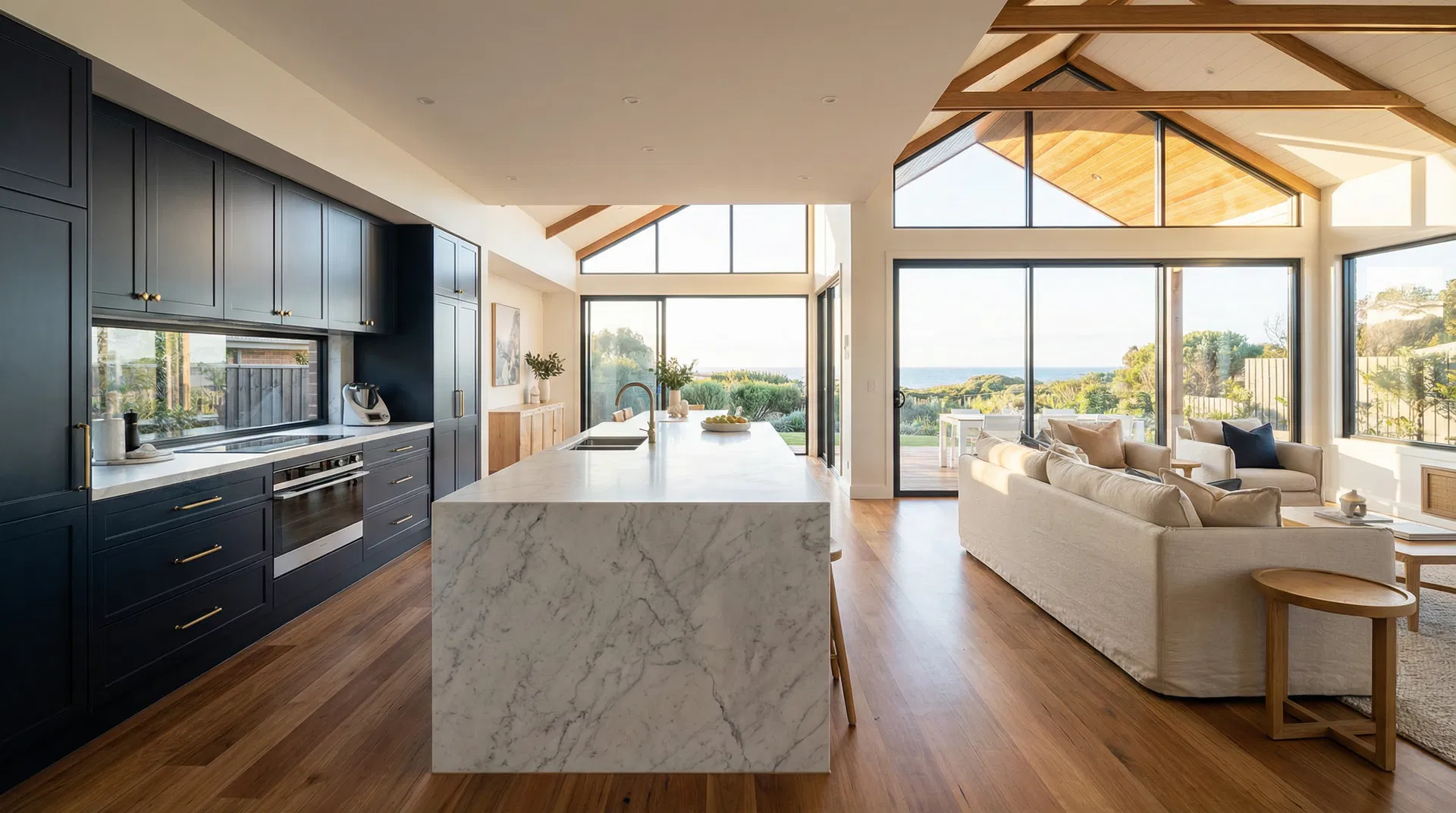 Luxury open plan kitchen Illawarra