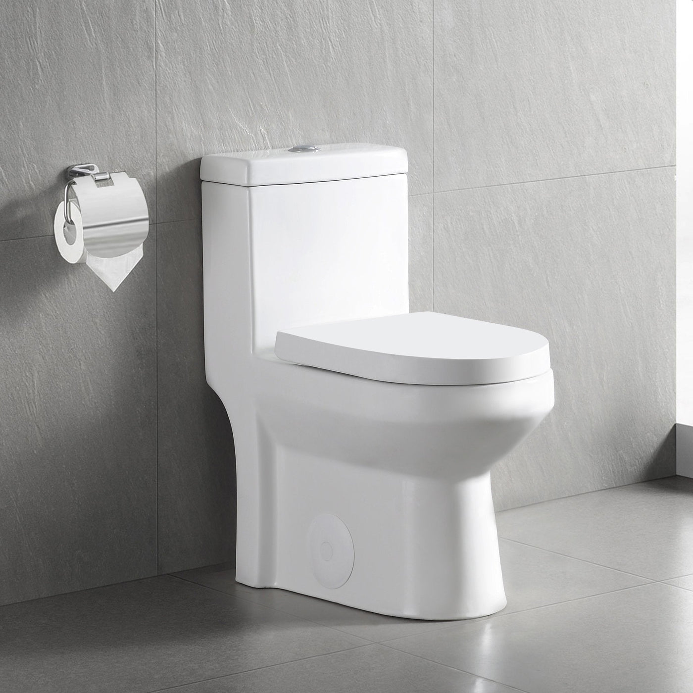 DeerValley   DV-1F52812   Compact   One-Piece   Toilet   Efficient   Dual   Flush   & Quiet   Seat