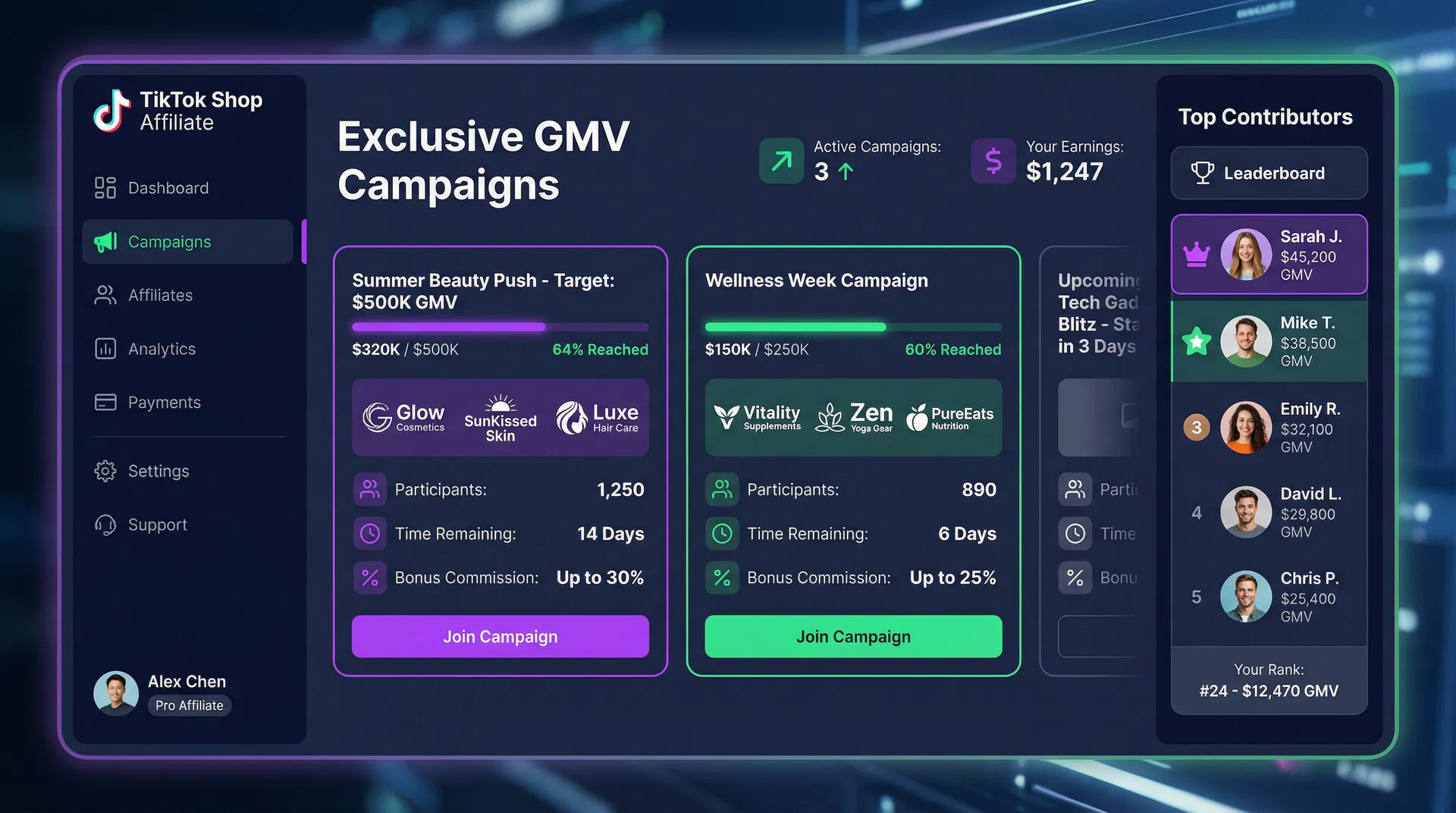 Exclusive GMV Campaigns