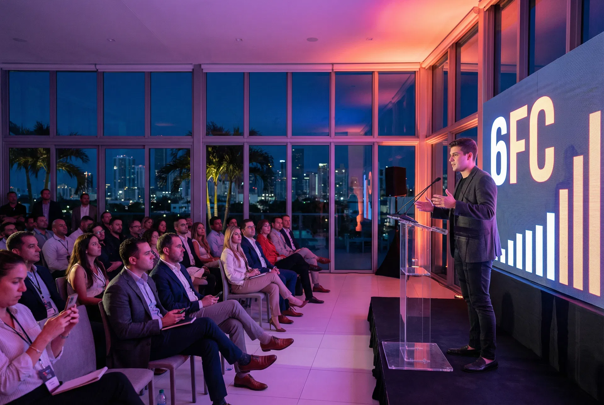 6FC stage presentation