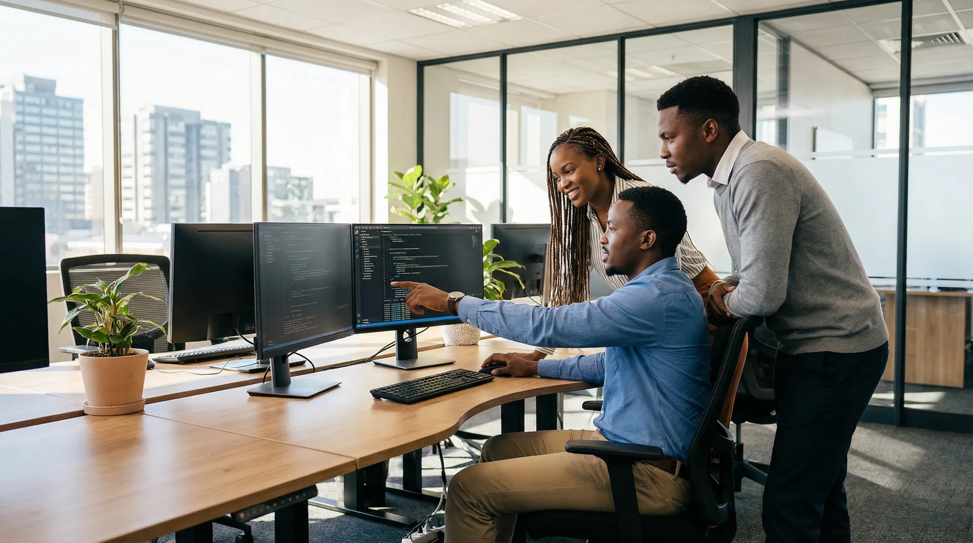 Aureon Madagascar engineering team collaboration