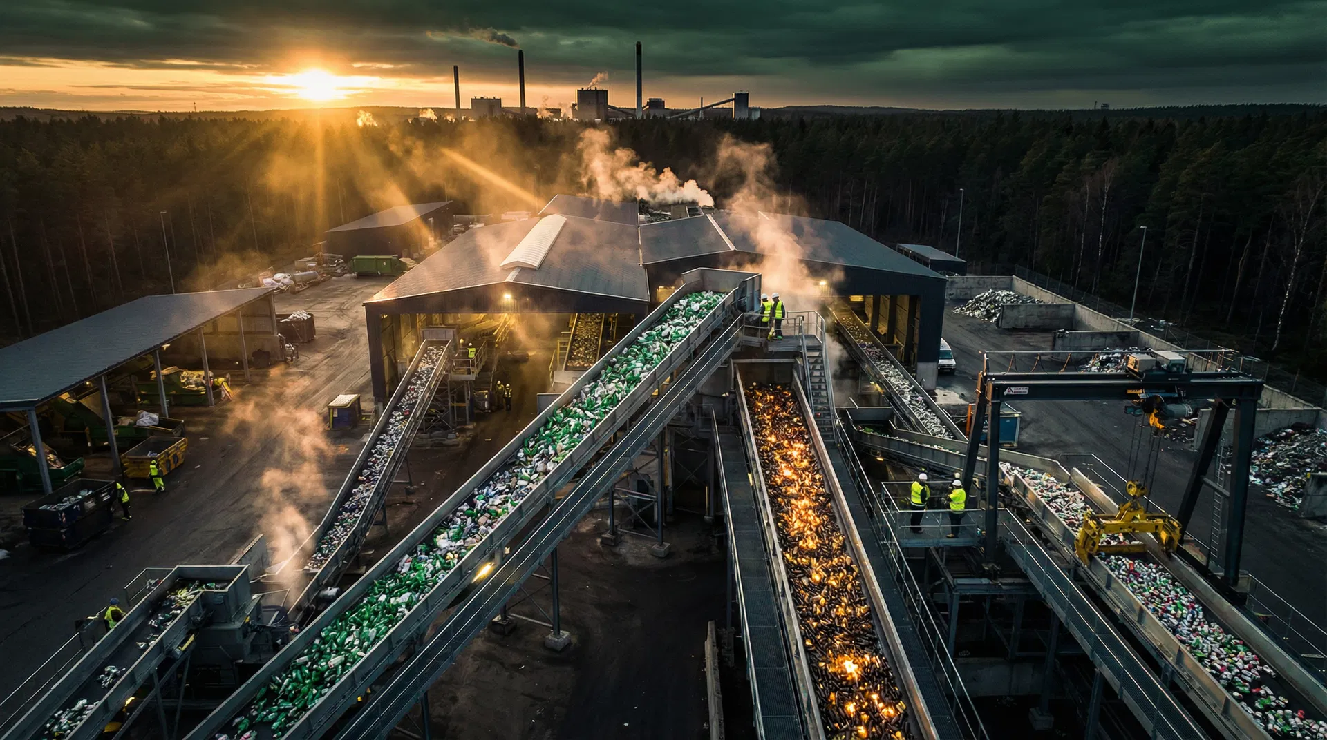 Instalação industrial de gestão de resíduos