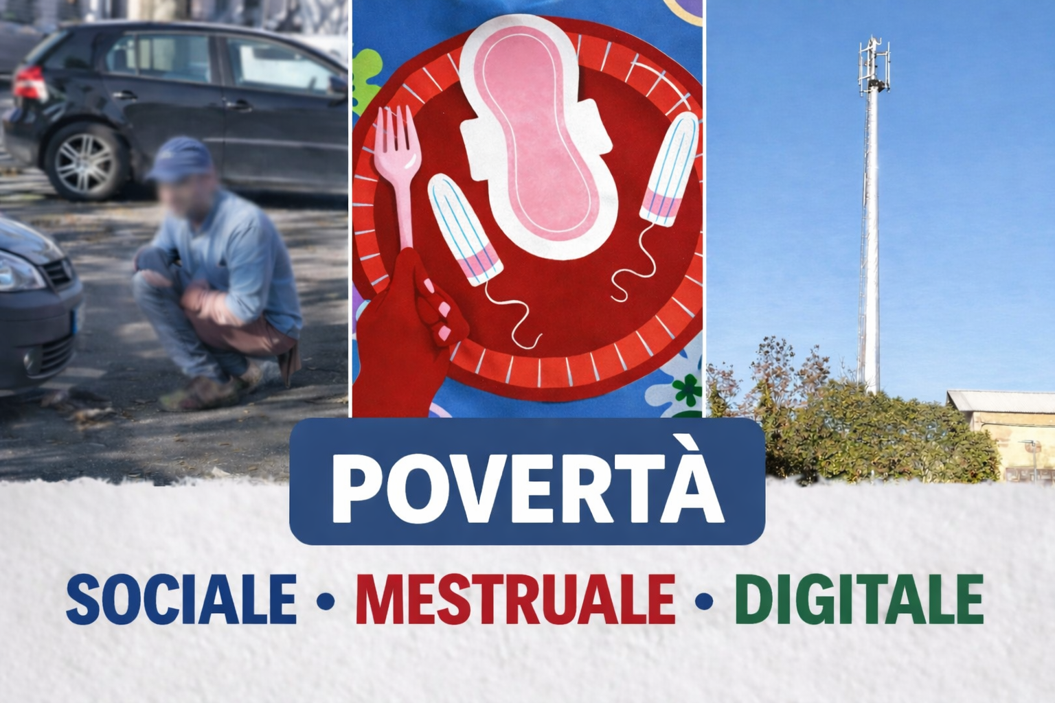 Povertà mestruale e povertà di idee: quando la politica sceglie i titoli invece dei problemi
