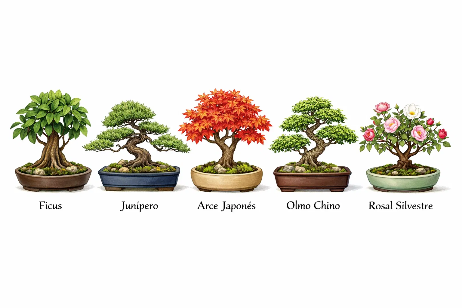 5 especies de bonsái para principiantes