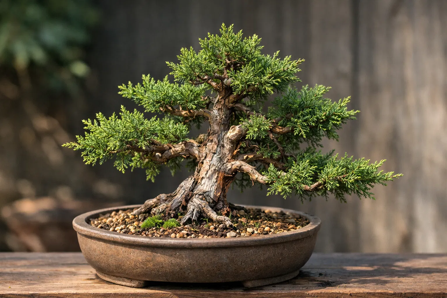 Bonsái Kishu estructura inicial