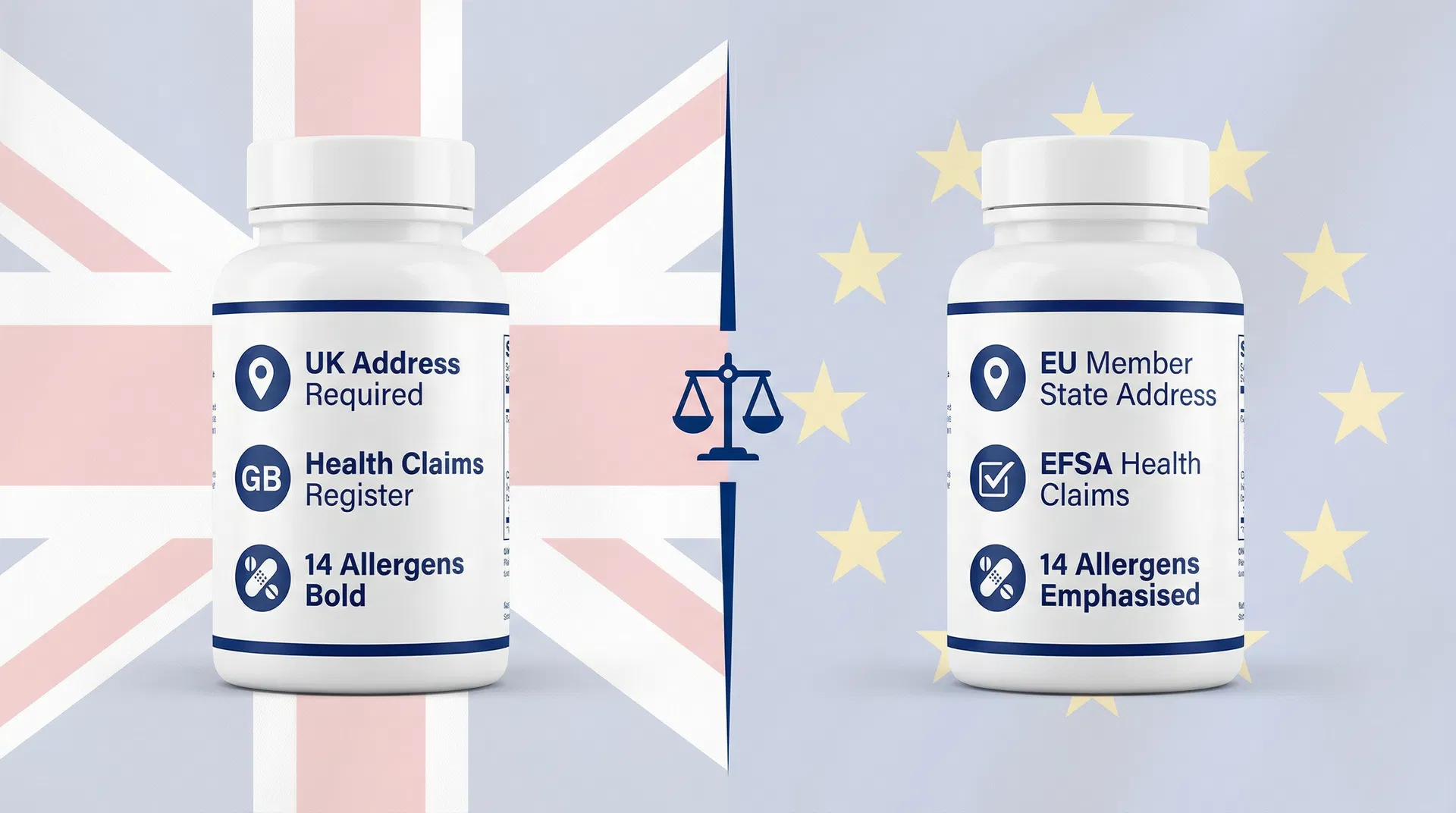 UK vs EU Food Labelling Regulations: Complete 2026 Comparison Guide