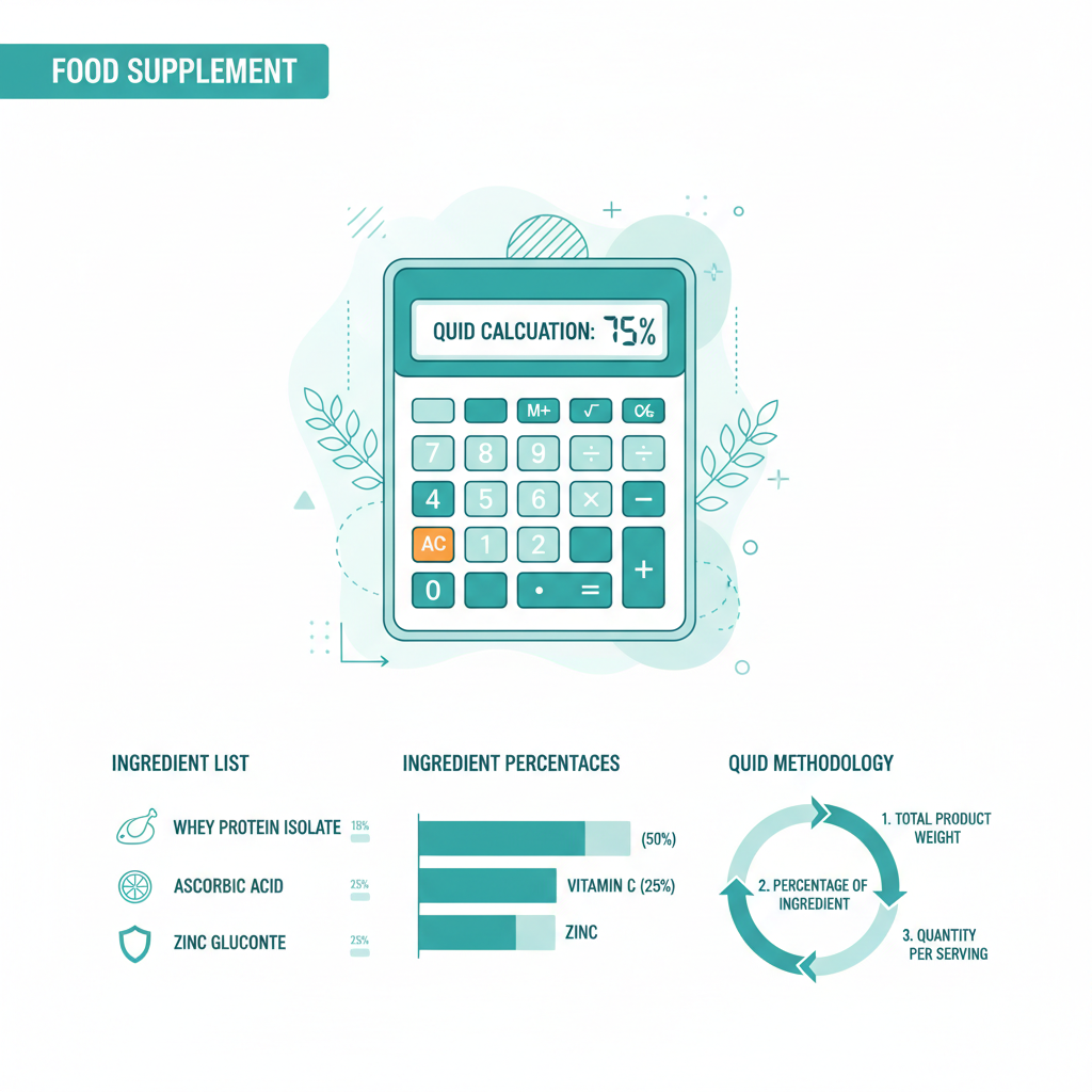QUID Labeling: Quantitative Ingredient Declaration for Food Supplements