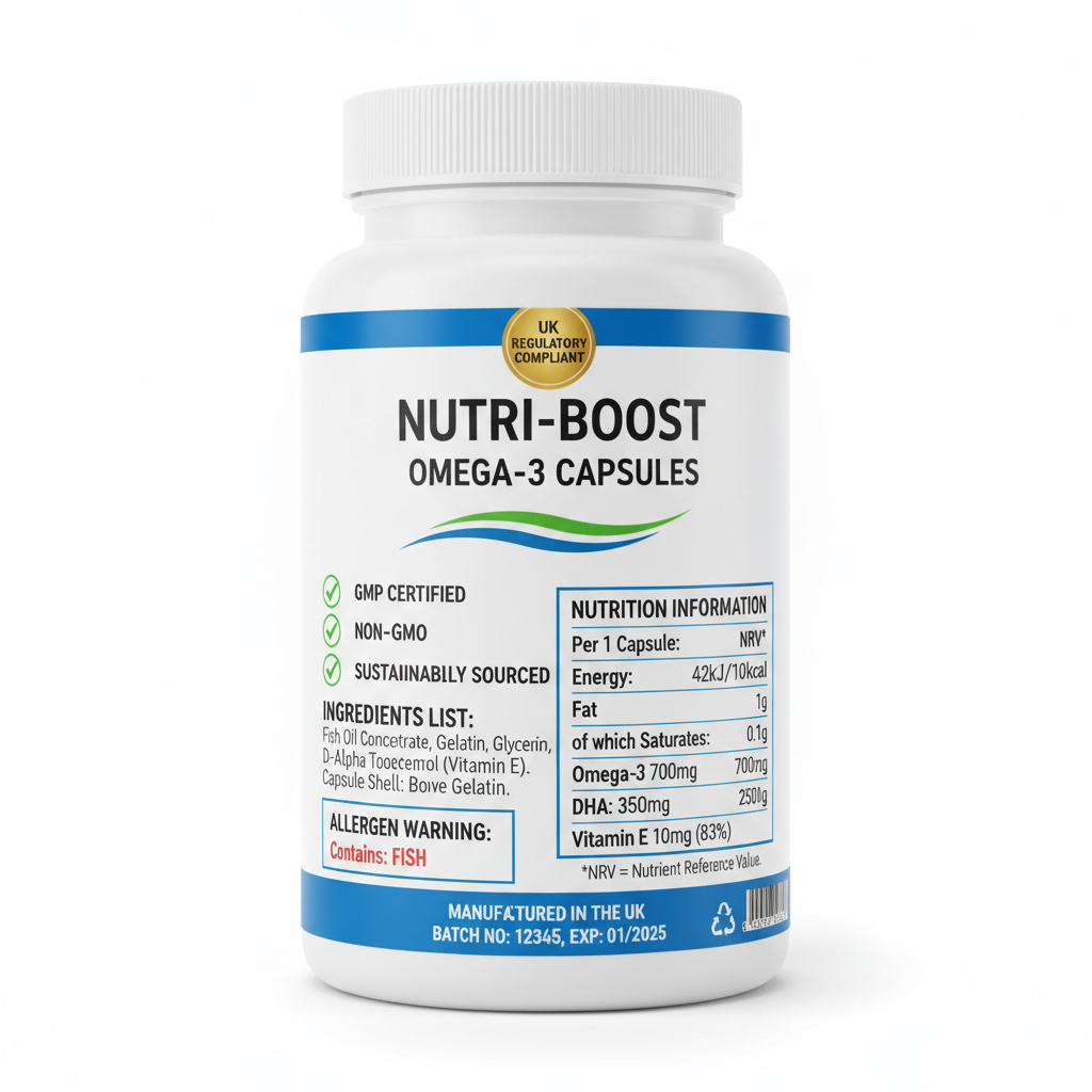 UK Food Supplement Labeling Requirements: Complete 2026 Guide