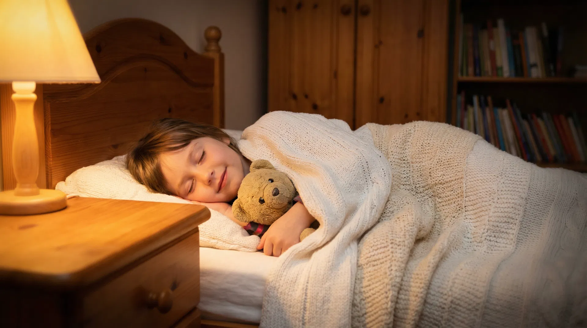 Child sleeping peacefully