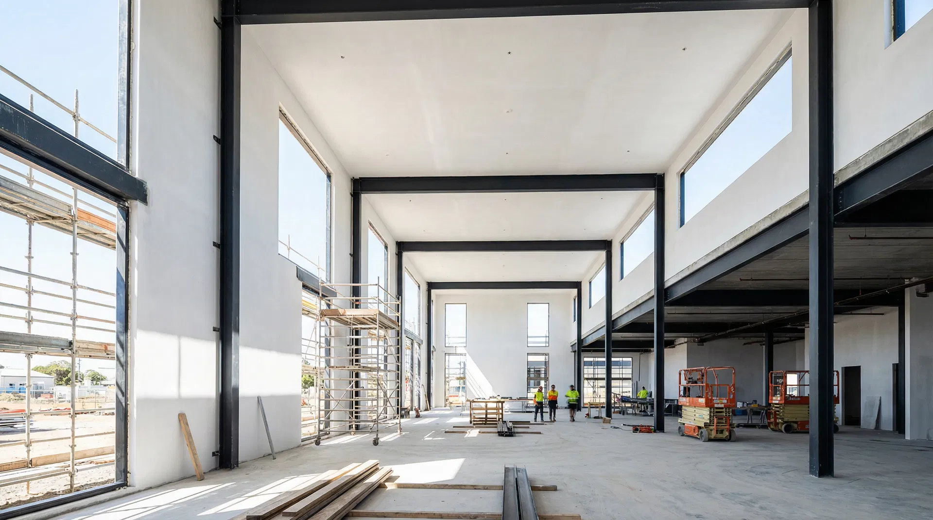 Commercial plastering