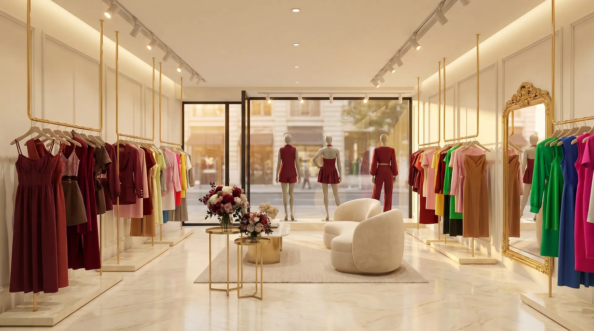 Showroom Interior Tee Fashion