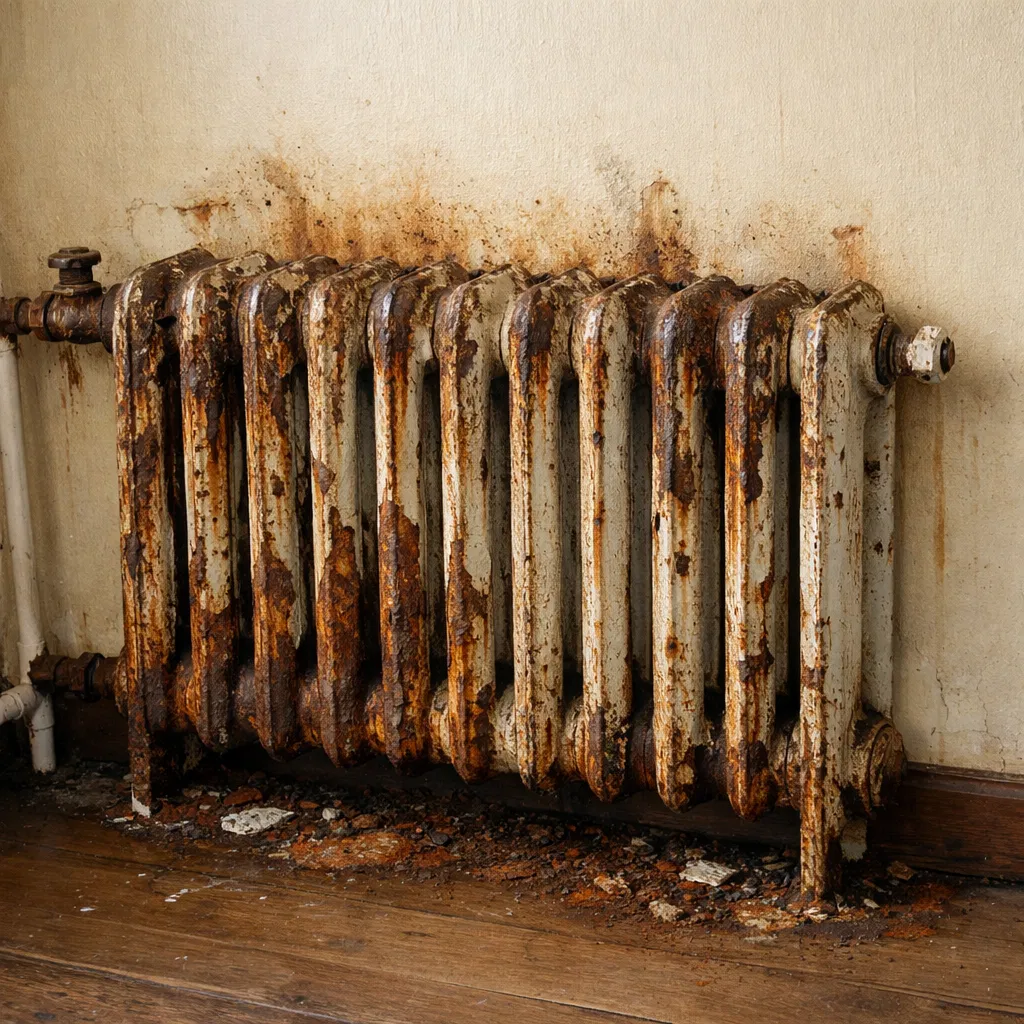 Before: Radiator Replacement