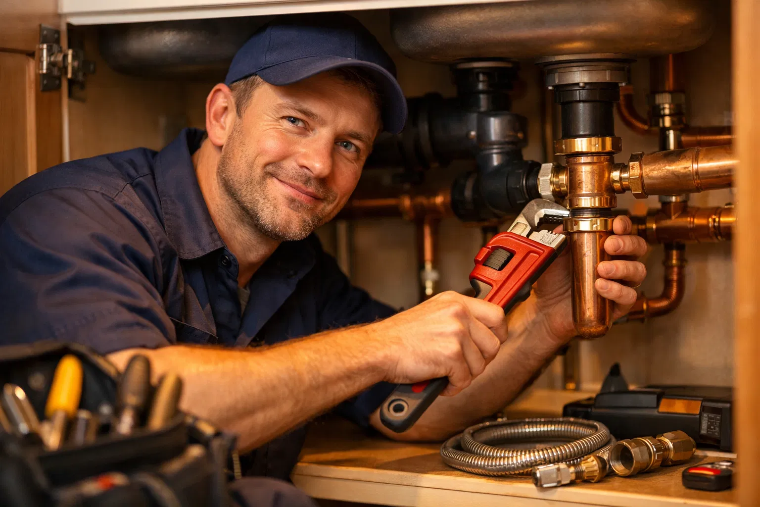 Doherty Plumbing — professional plumber at work
