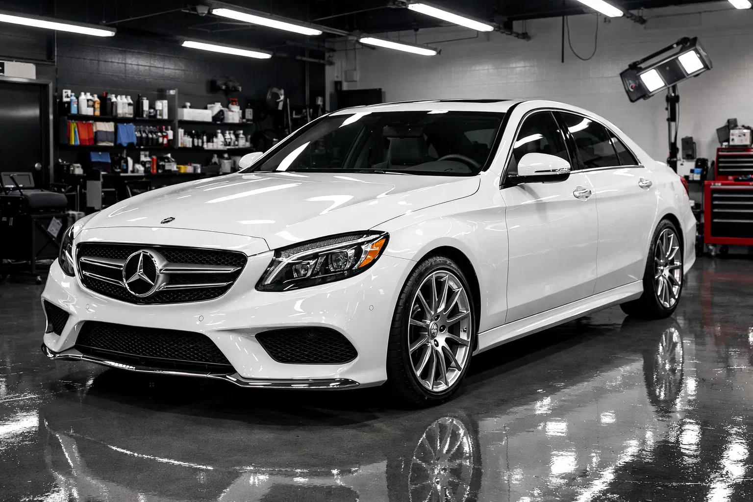 Detallado Completo - Mercedes Blanco