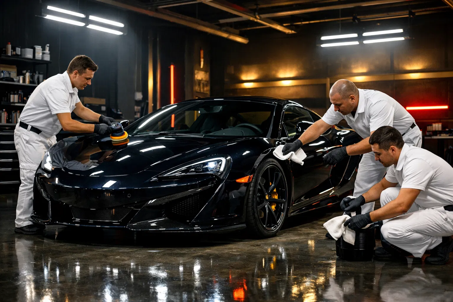 Detallado de vehículo premium