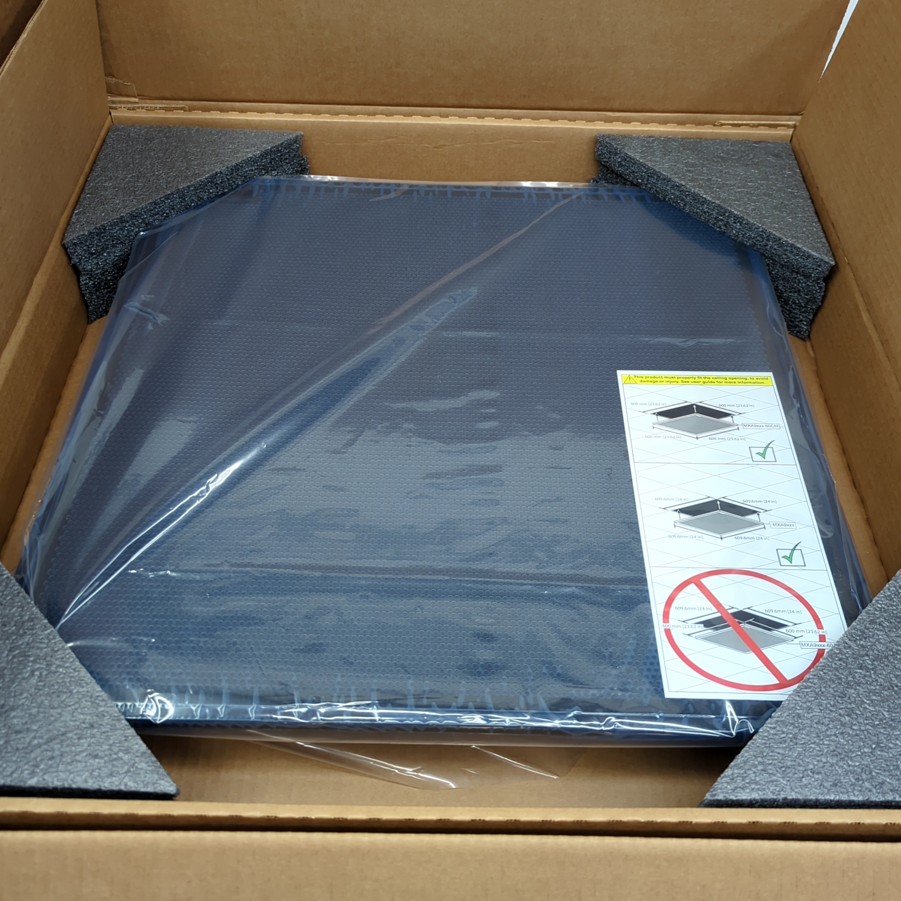 Shure RPM906 Replacement Grille for MXA910 MXA920 Ceiling Array Microphone - New
