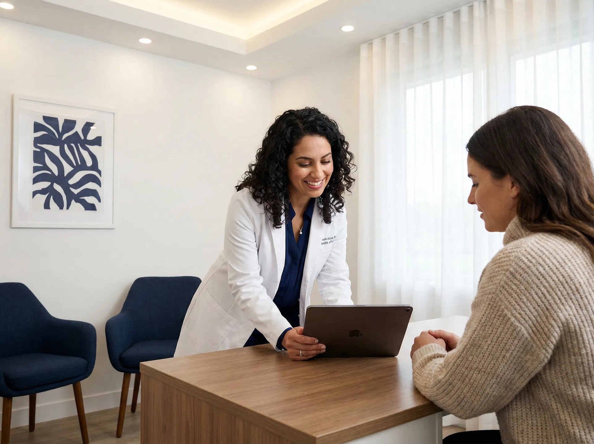 Doctor consulting patient at Australian Longevity Clinic