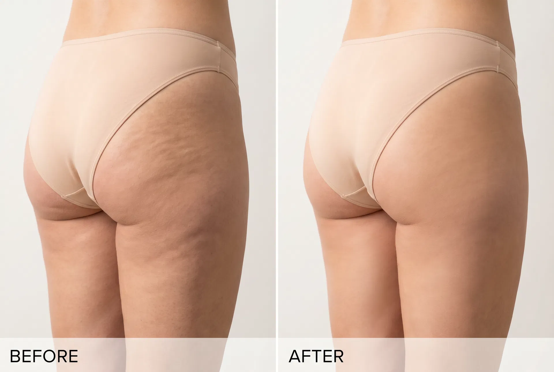 Under-Glute — before and after results with the ZENN SculptRoll