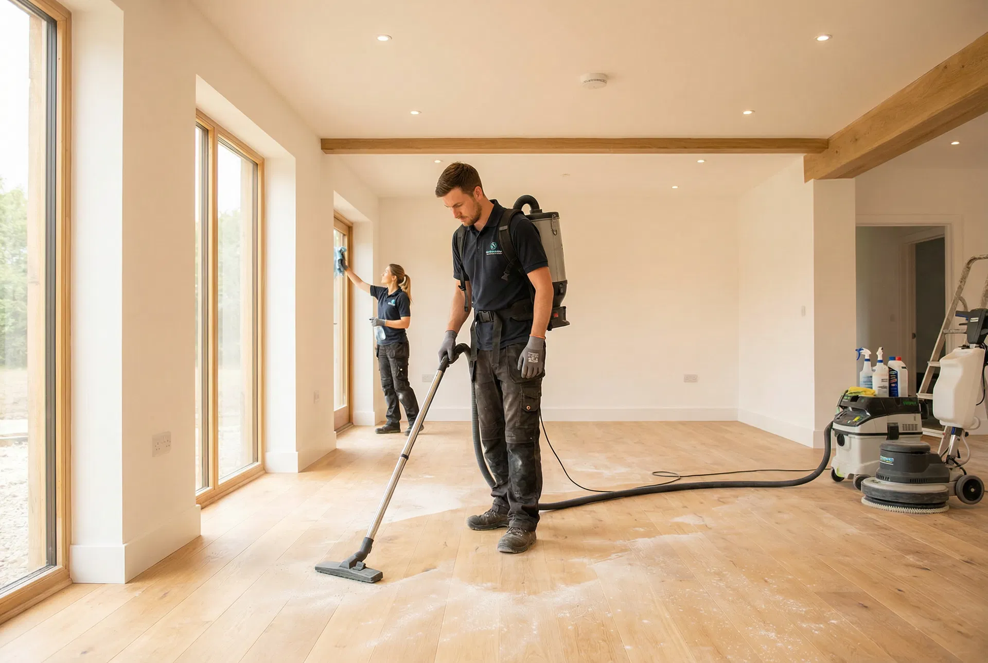 Professional after build cleaning service Yorkshire
