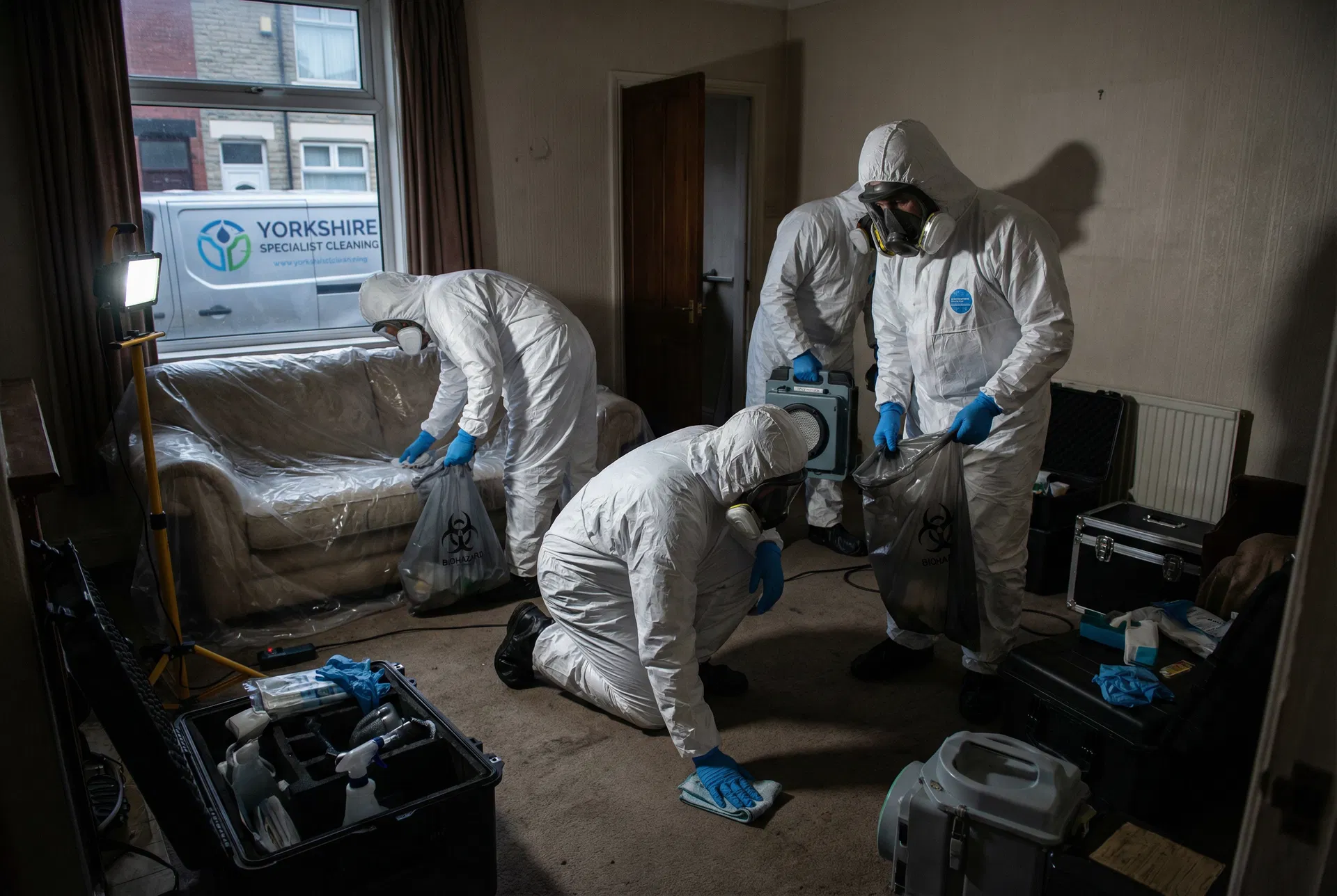 Professional crime scene cleaning Yorkshire