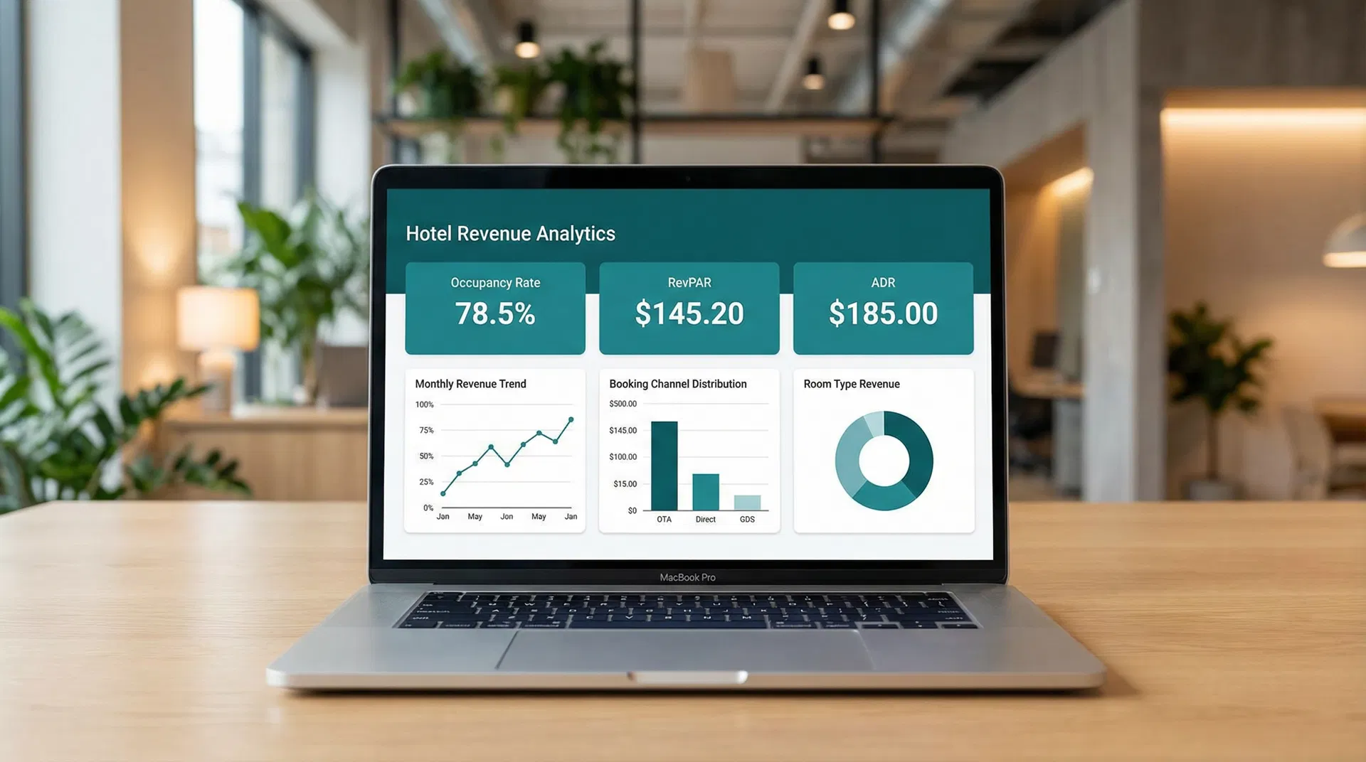 StayIQ Revenue Analytics Dashboard