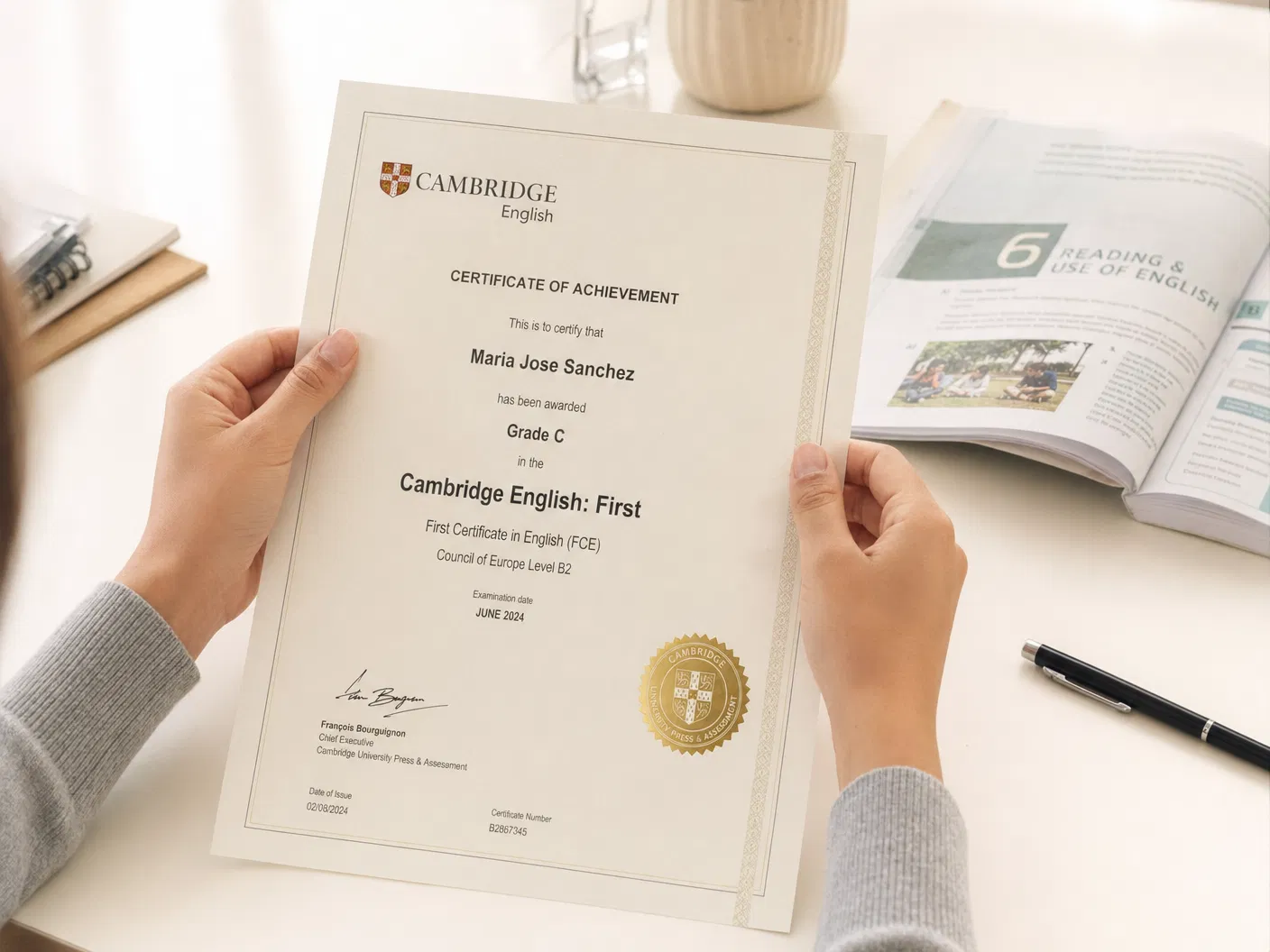 Cambridge Certificate