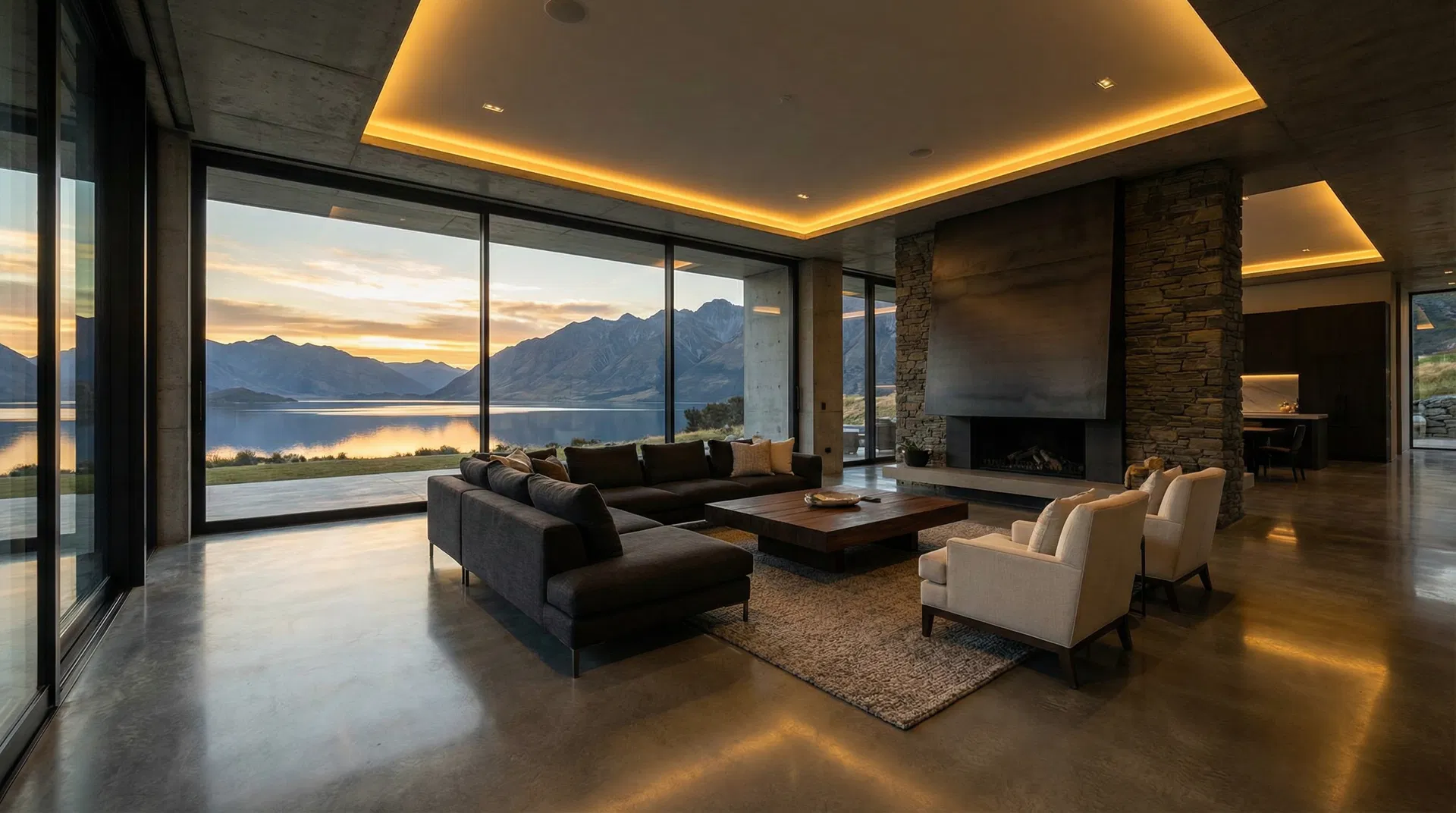Luxury NZ estate interior