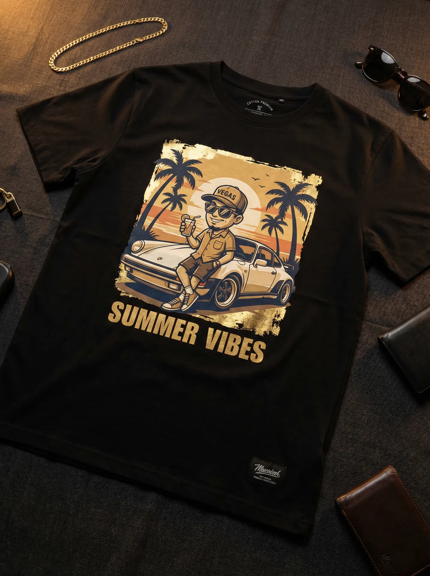 Summer Vegas Tee
