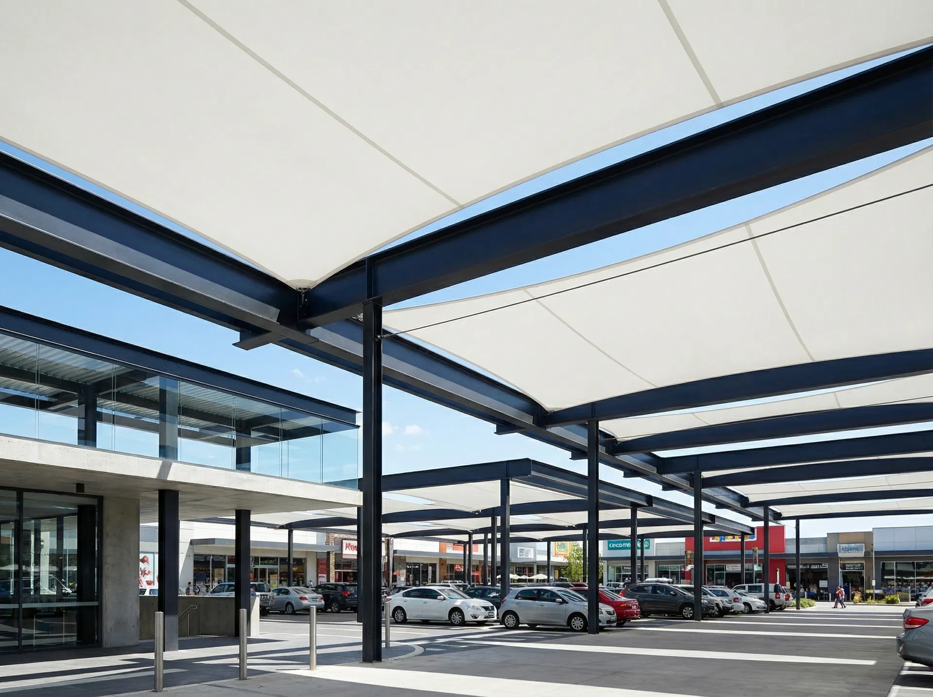 Retail Parking Canopy