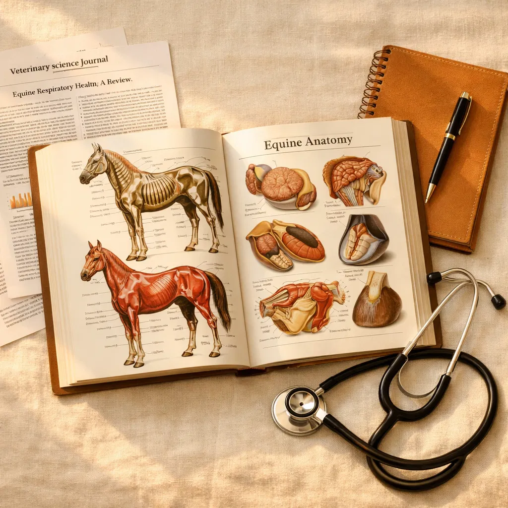 Material de estudo equino