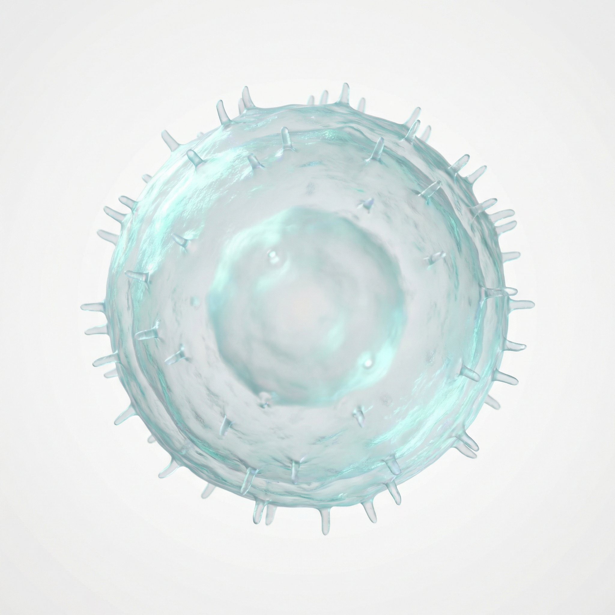 Stem cell transforming into neuron