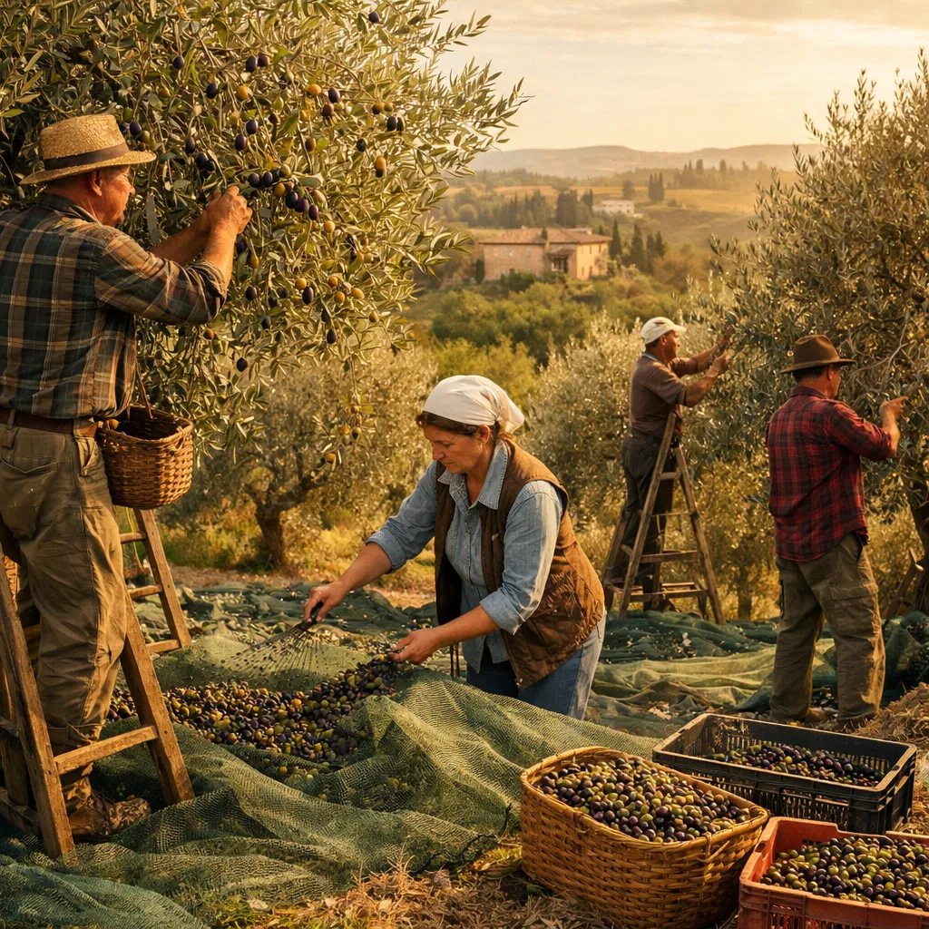 Raccolta olive