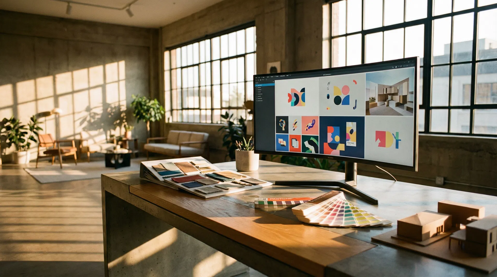 AH Media — Where Strategy Meets Craft AH Media creative agency workspace — strategic design and digital excellence