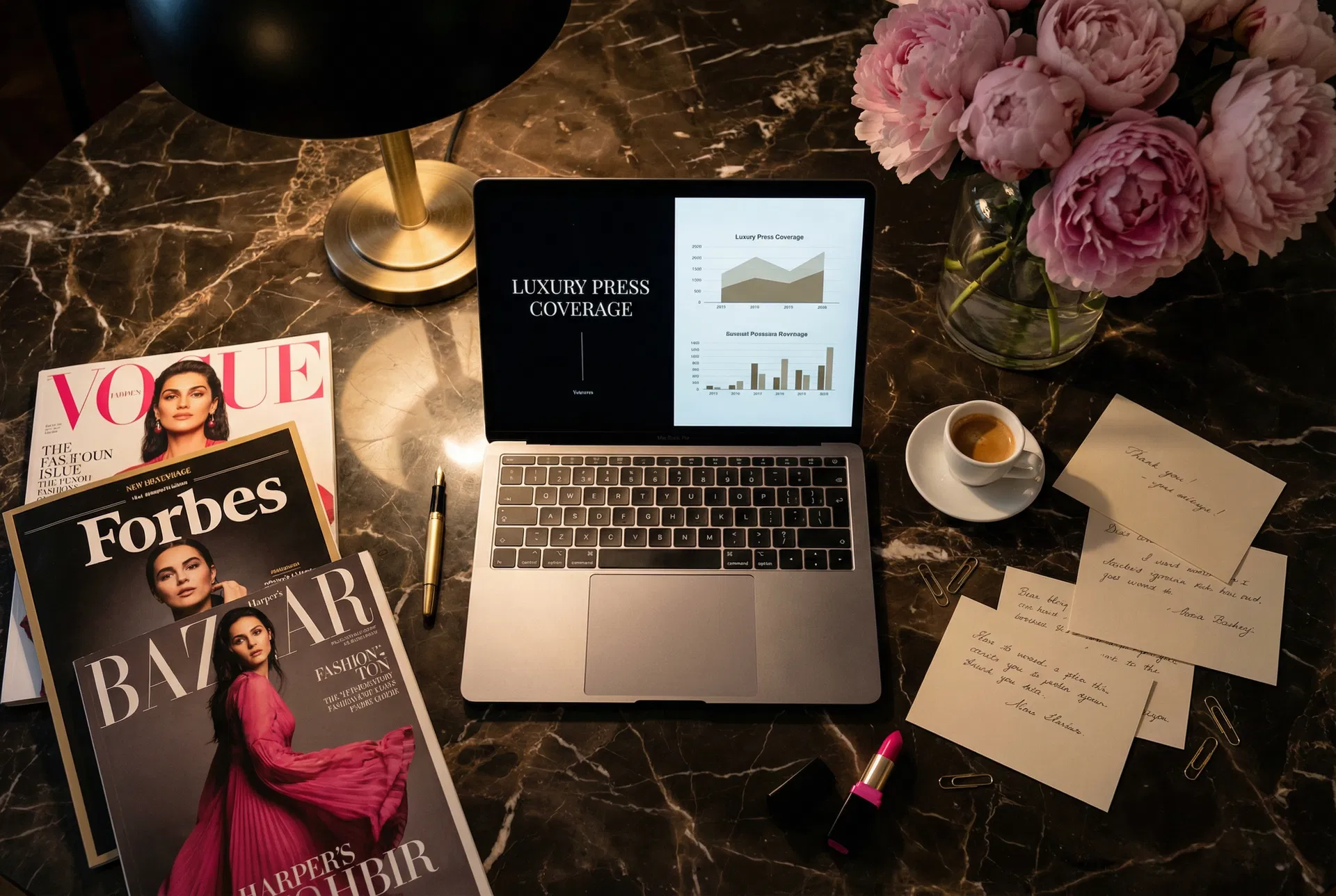 Duet PR Strategy Session - Luxury Press Coverage Planning Duet PR luxury strategy session with premium magazines and press coverage planning