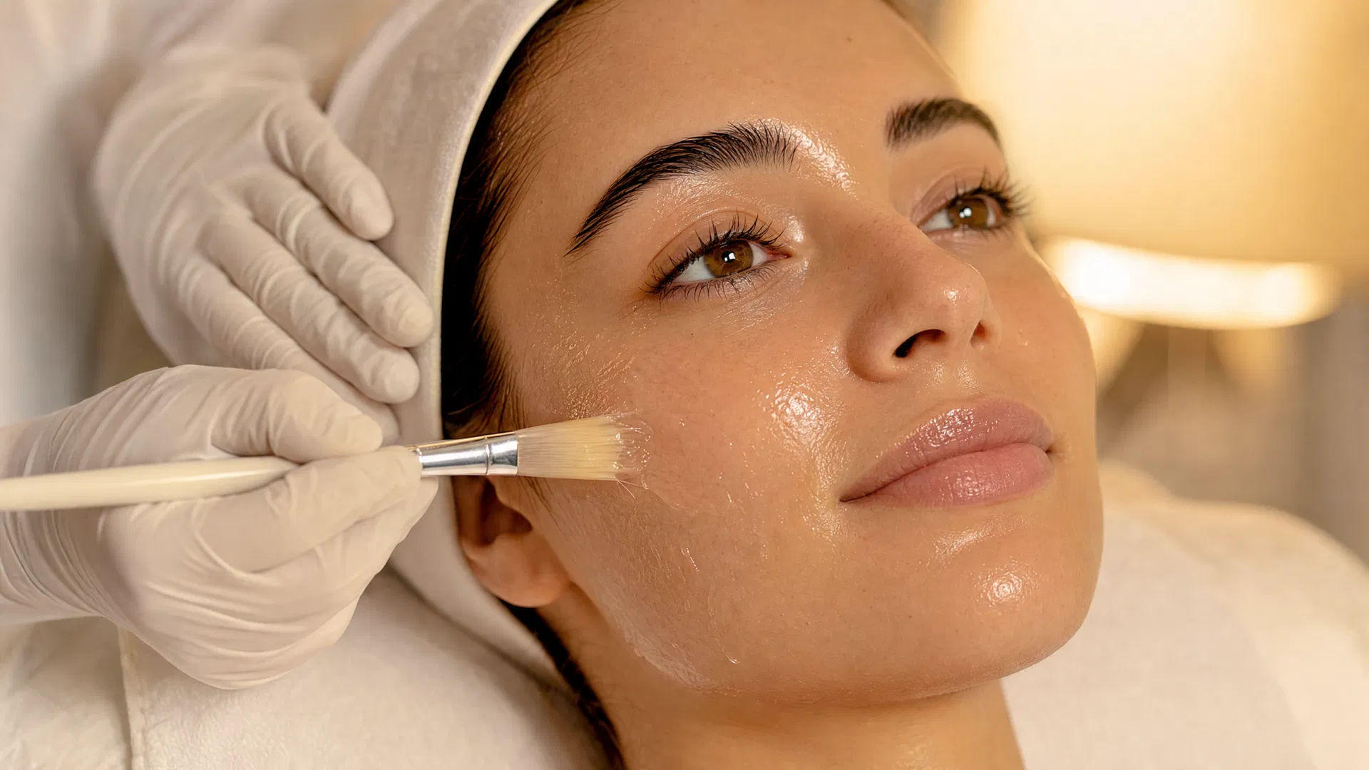 Chemical peel treatment at Annayah Aesthetics Brighton