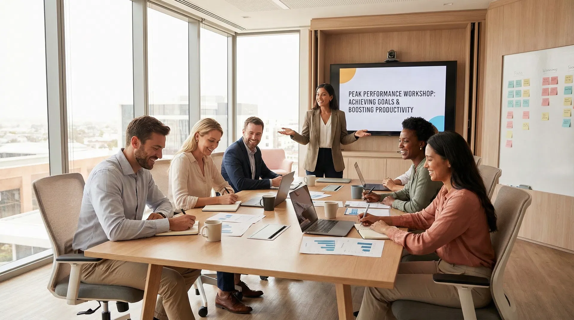 جلسة تدريبية تفاعلية