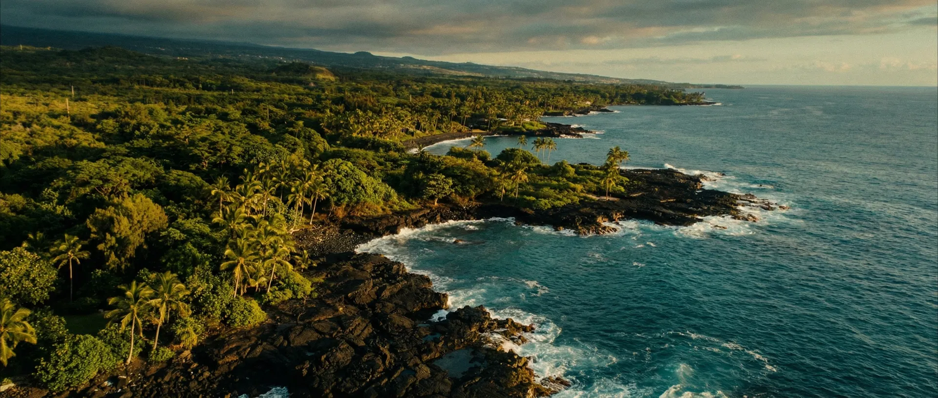 Kona coast of Hawaii