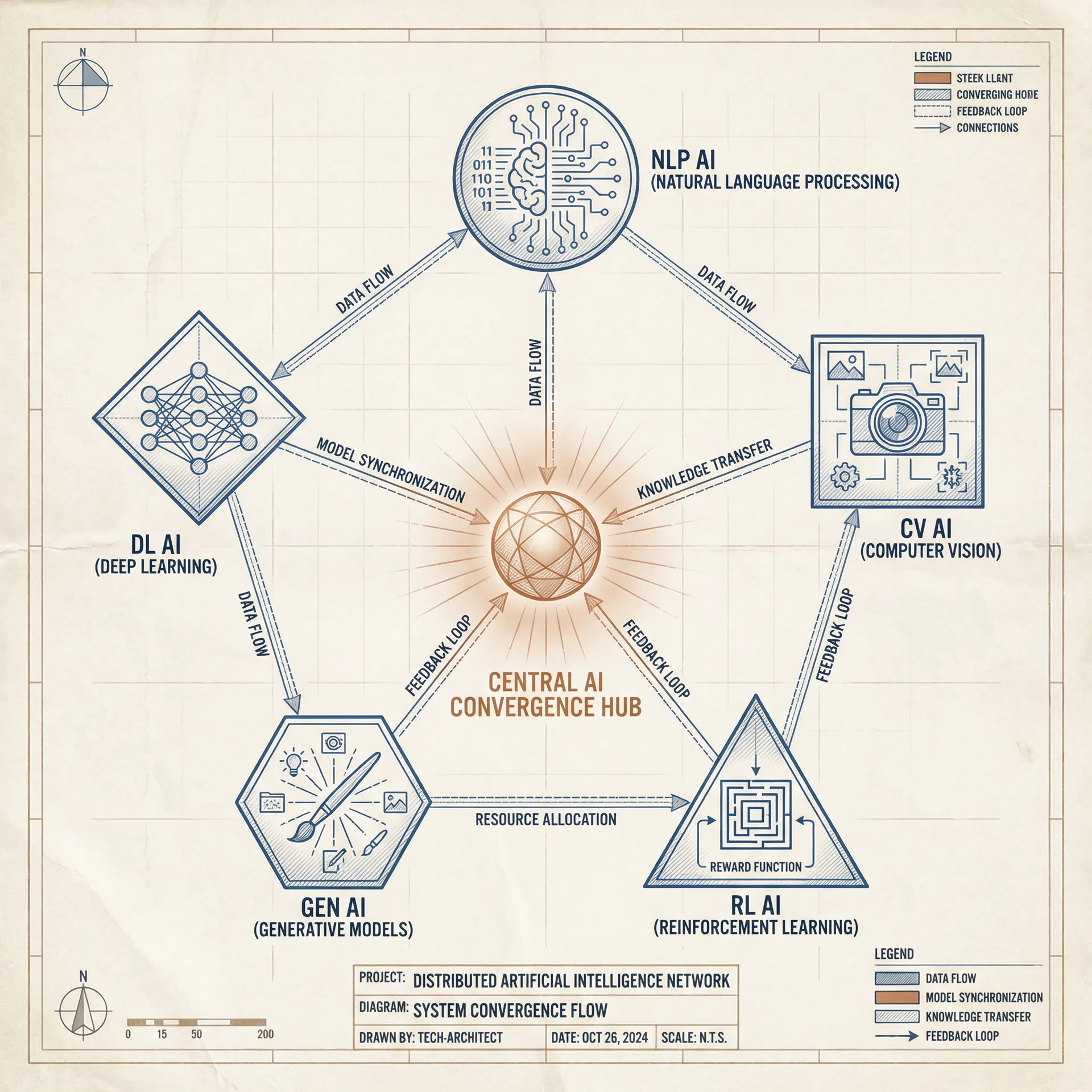 Five AI models converging on the same architecture