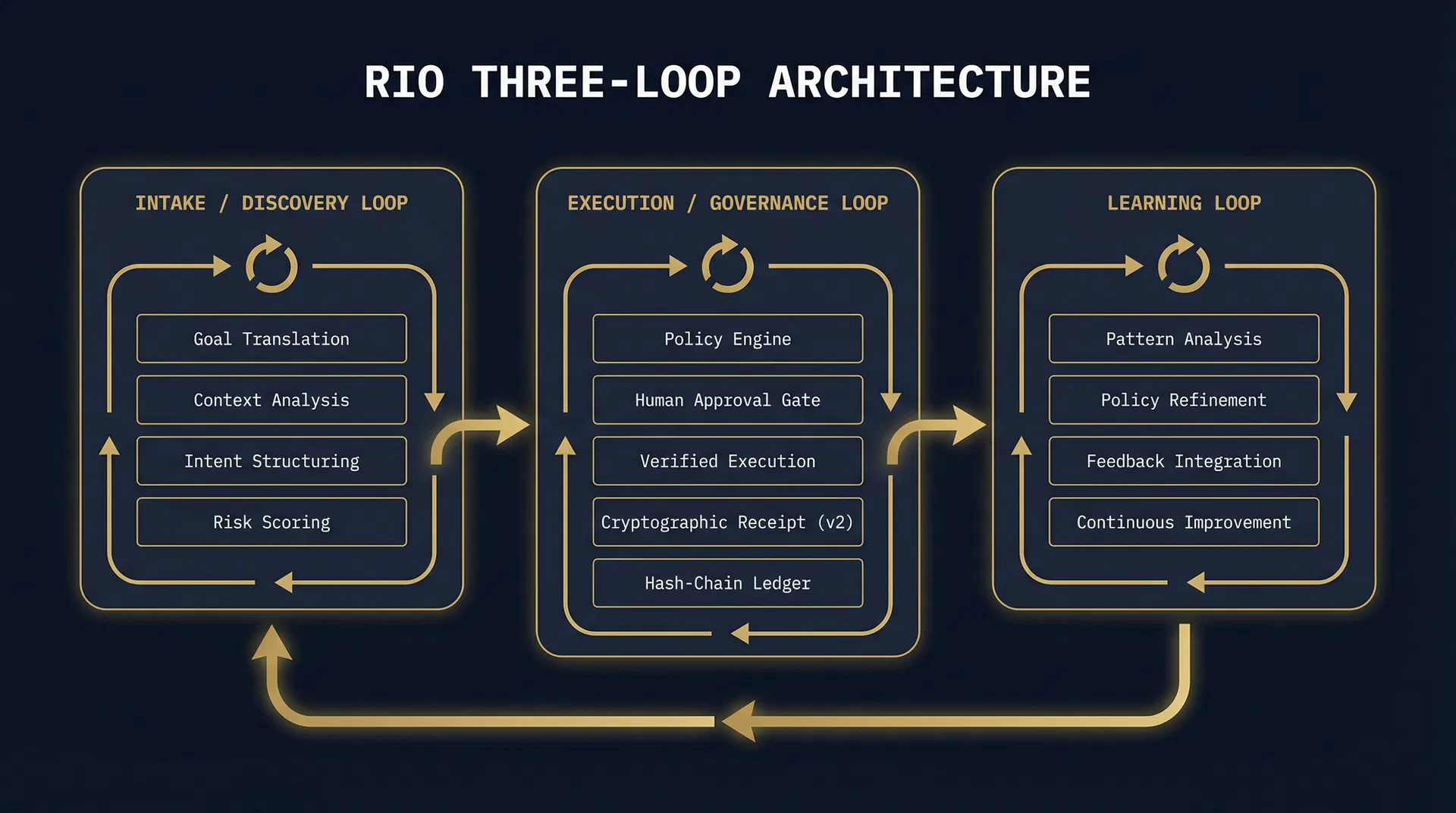 RIO Three-Loop Architecture