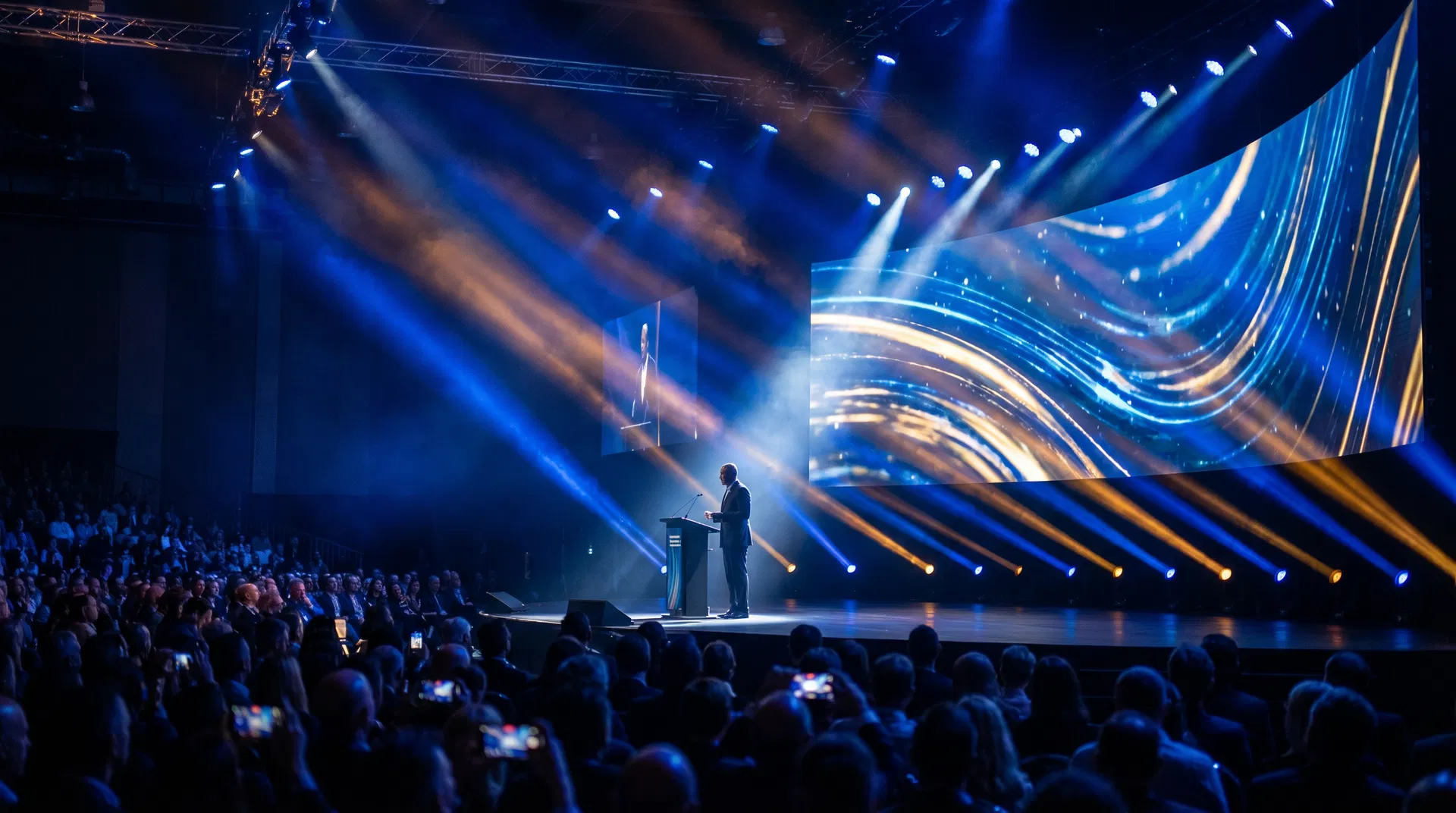 Speaking stage