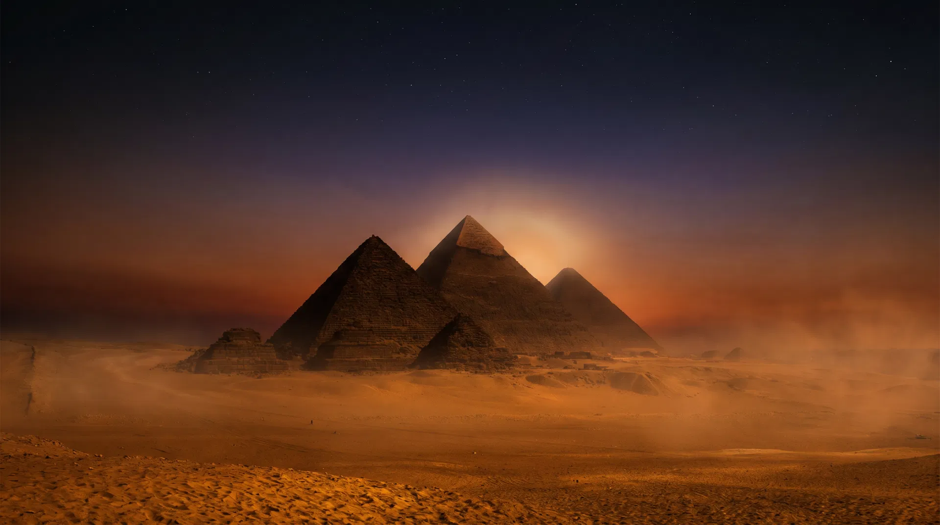 The Magic of the Pyramids of Giza