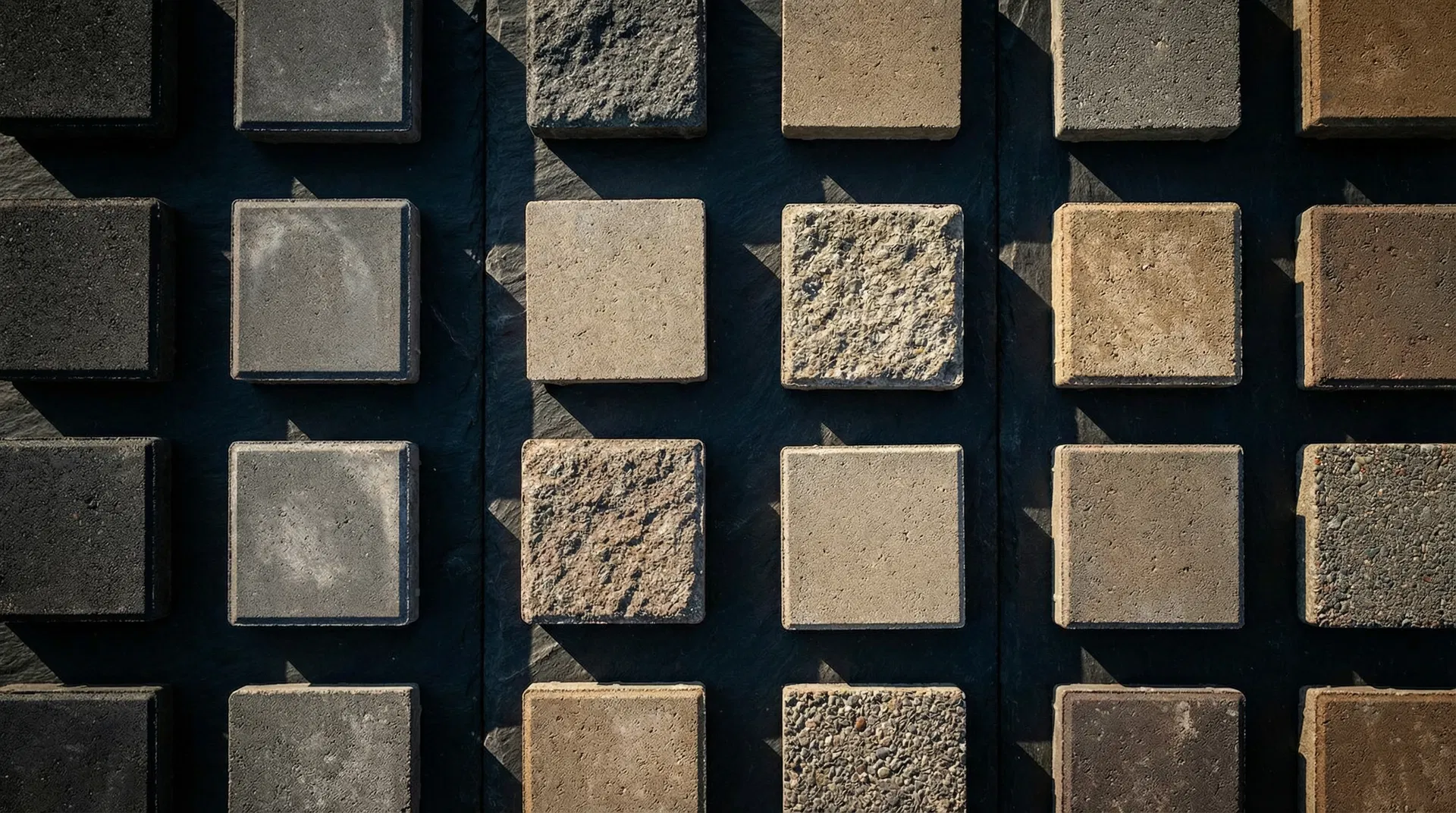 Échantillons de matériaux